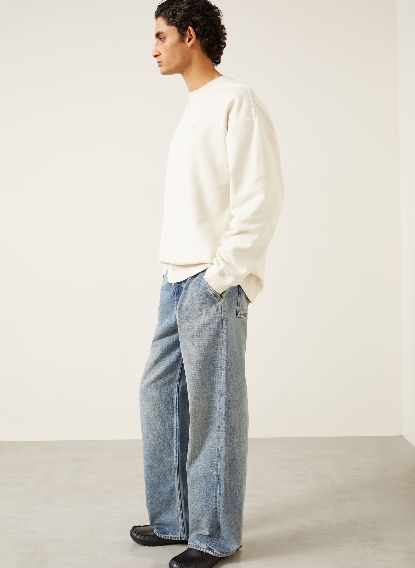 LOEWE Džíny Regular Fit: 6395 WASHED DENIM