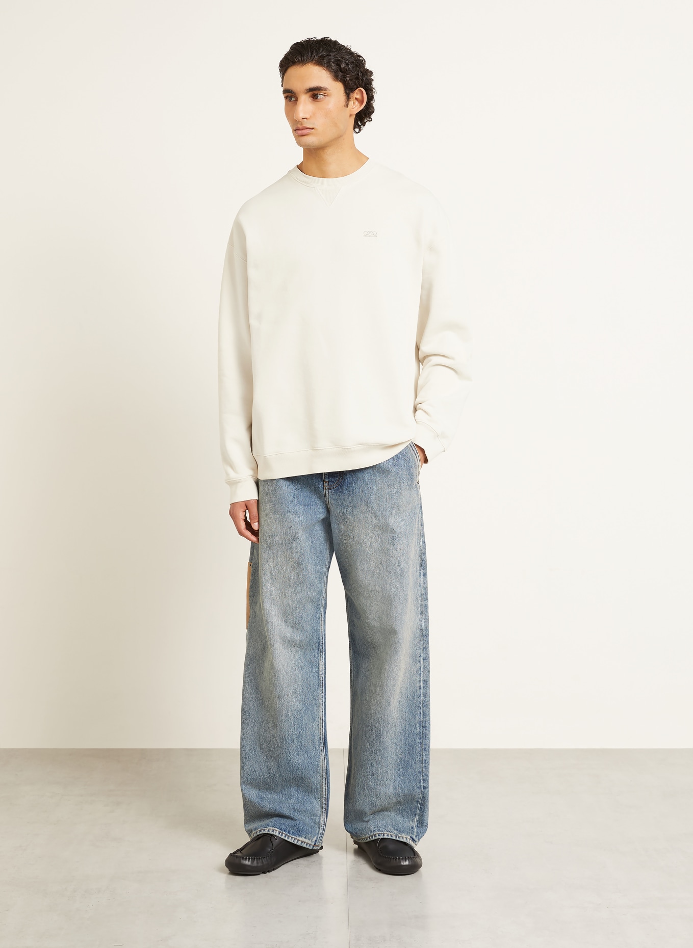 LOEWE Bluza: BEŻOWY