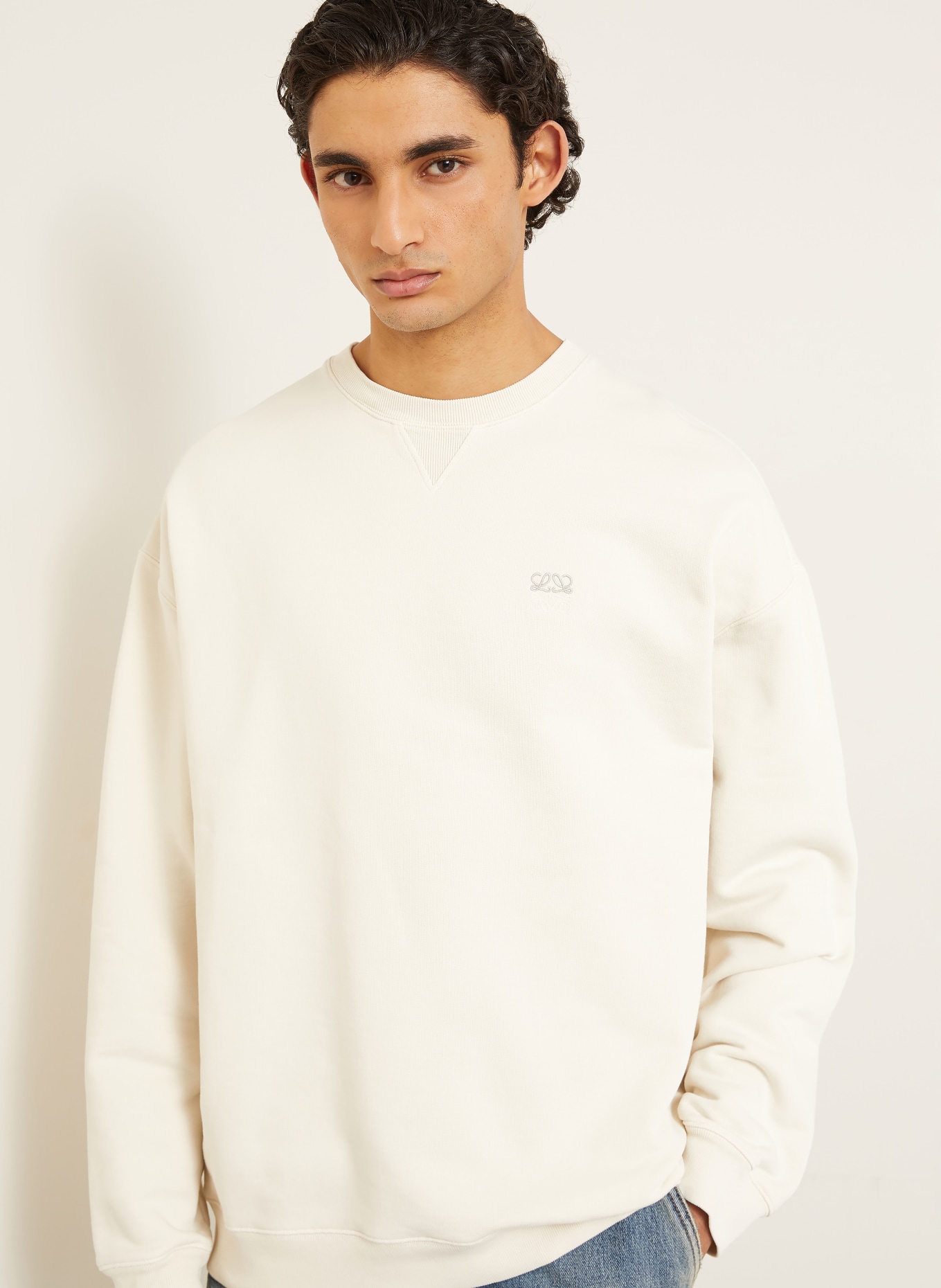 LOEWE Bluza: BEŻOWY
