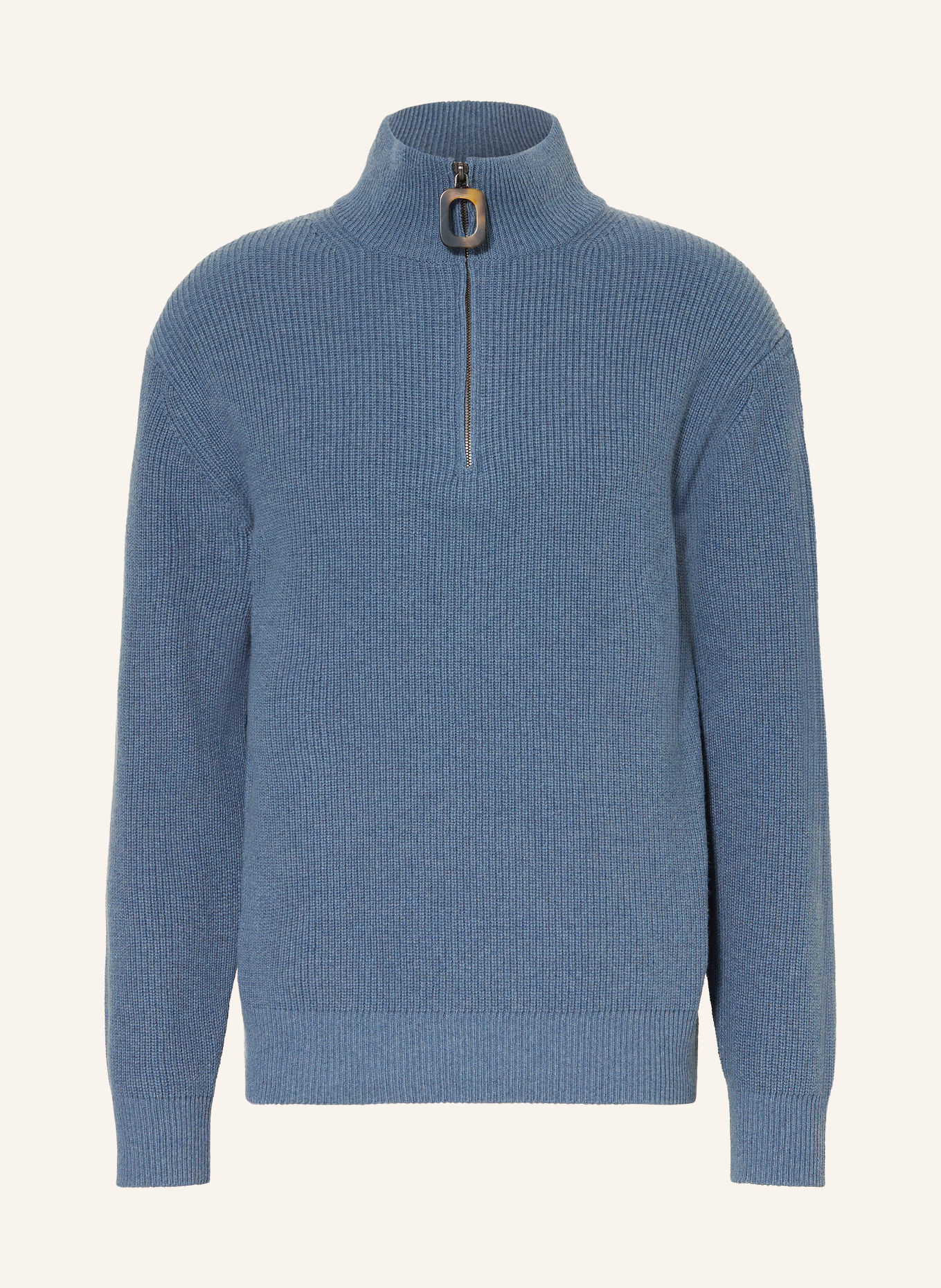 JW ANDERSON Pull col zippé: BLEU