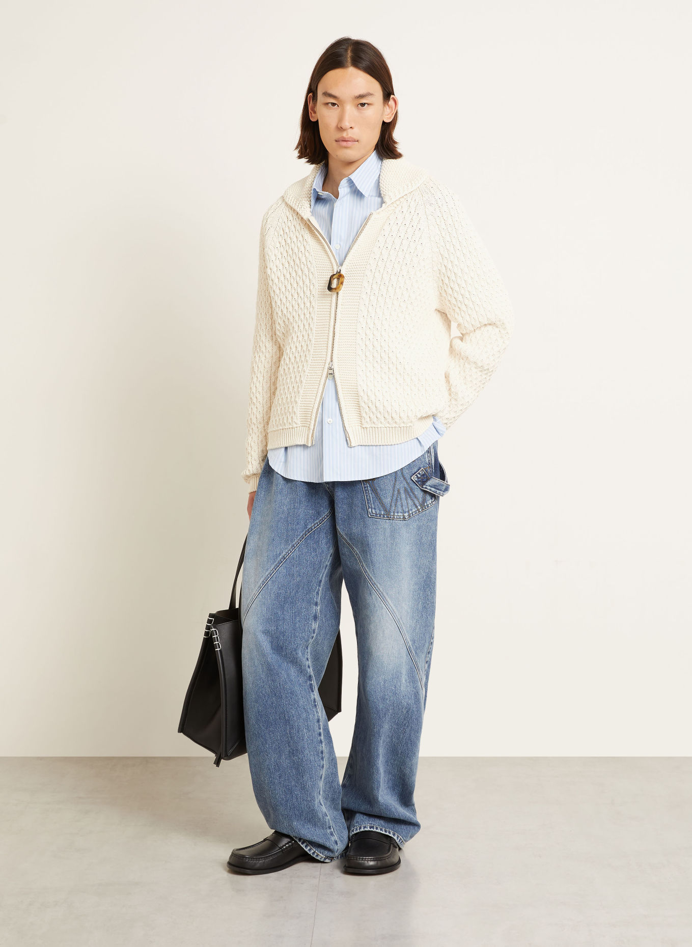 JW ANDERSON Gilet: CRÈME