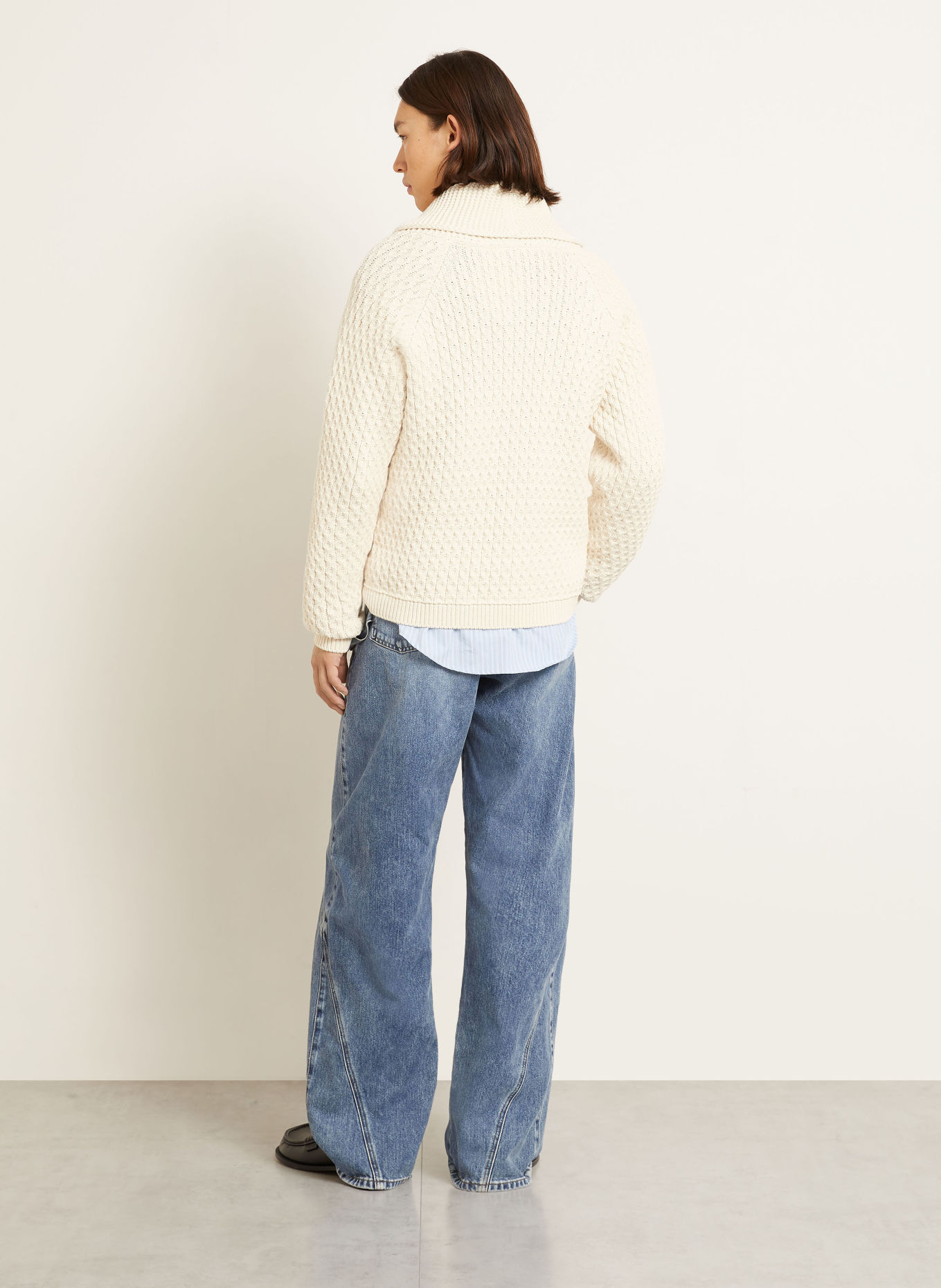 JW ANDERSON Gilet: CRÈME