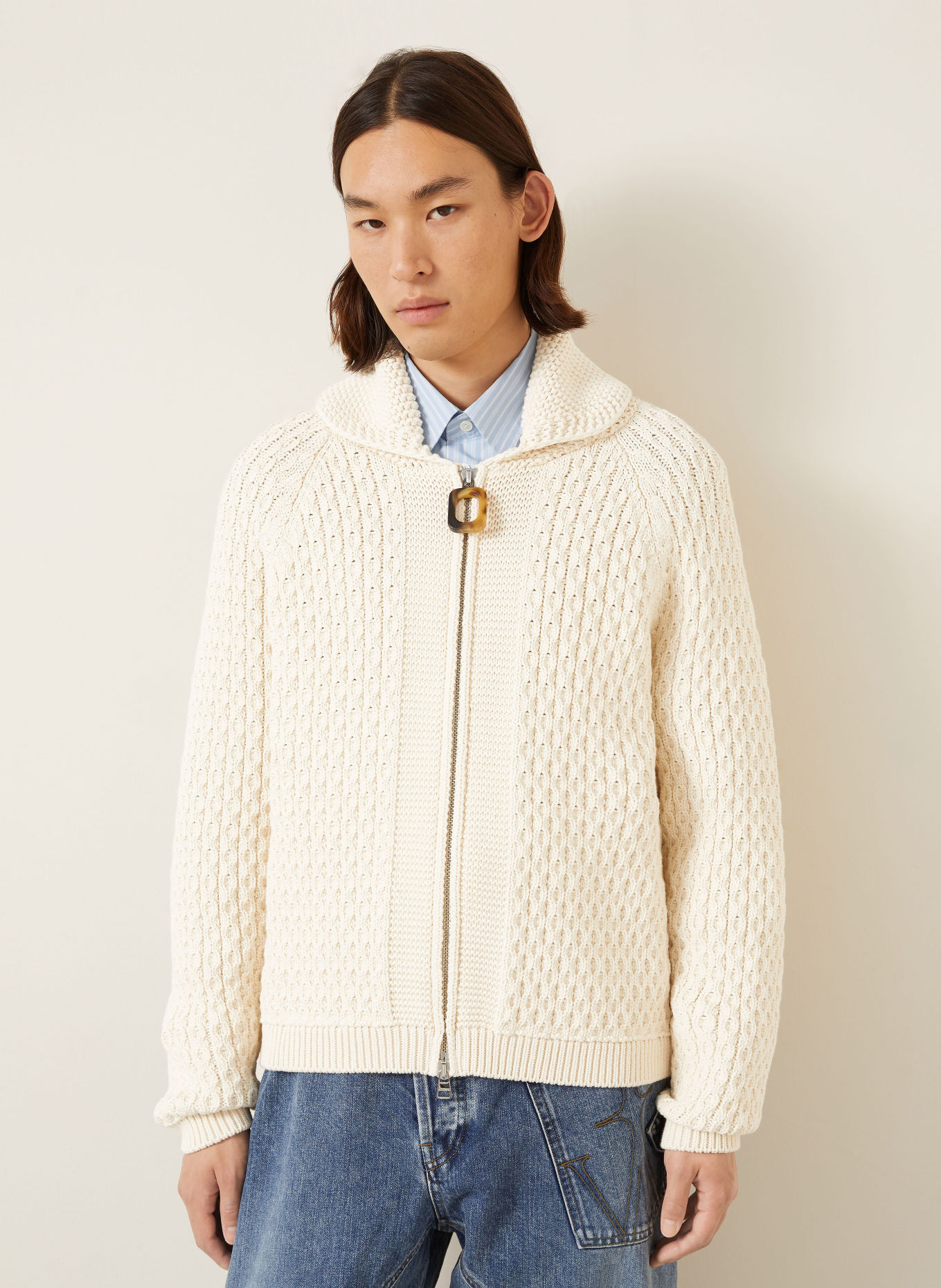 JW ANDERSON Gilet: CRÈME