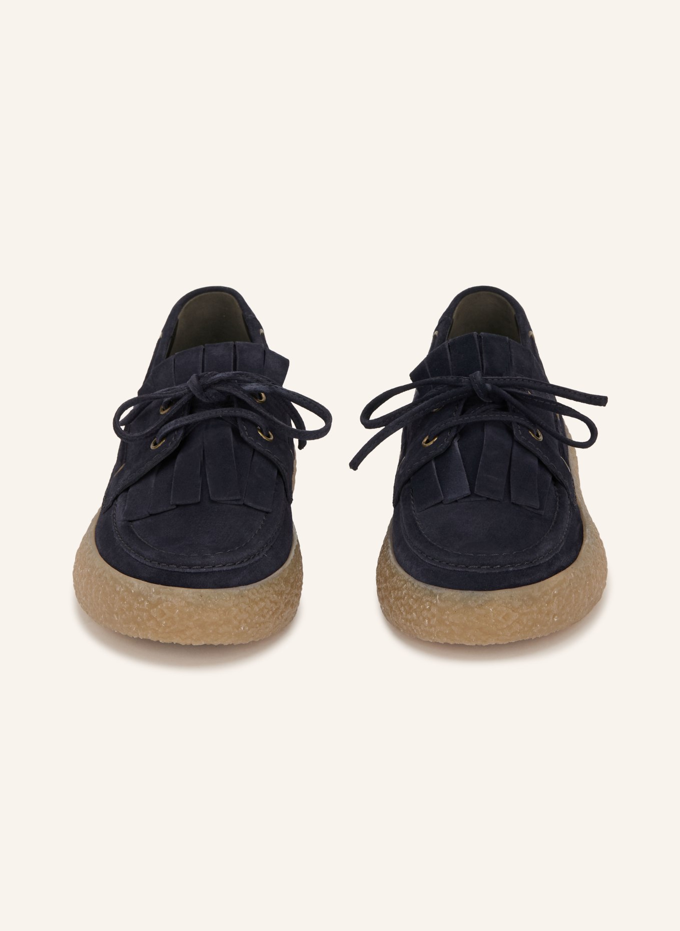 KENNEL & SCHMENGER PIT Boat Shoes: DARK BLUE