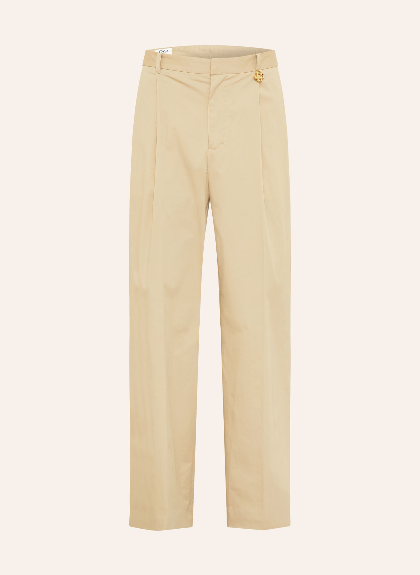 Casablanca Pantalon coupe classique: MARRON CLAIR