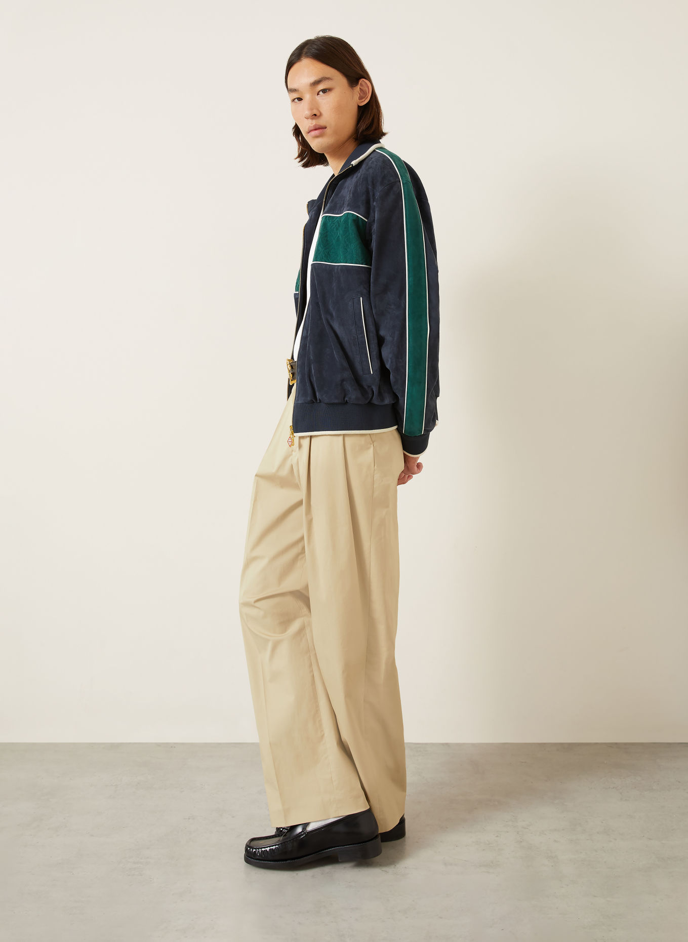 Casablanca Pantalon coupe classique: MARRON CLAIR