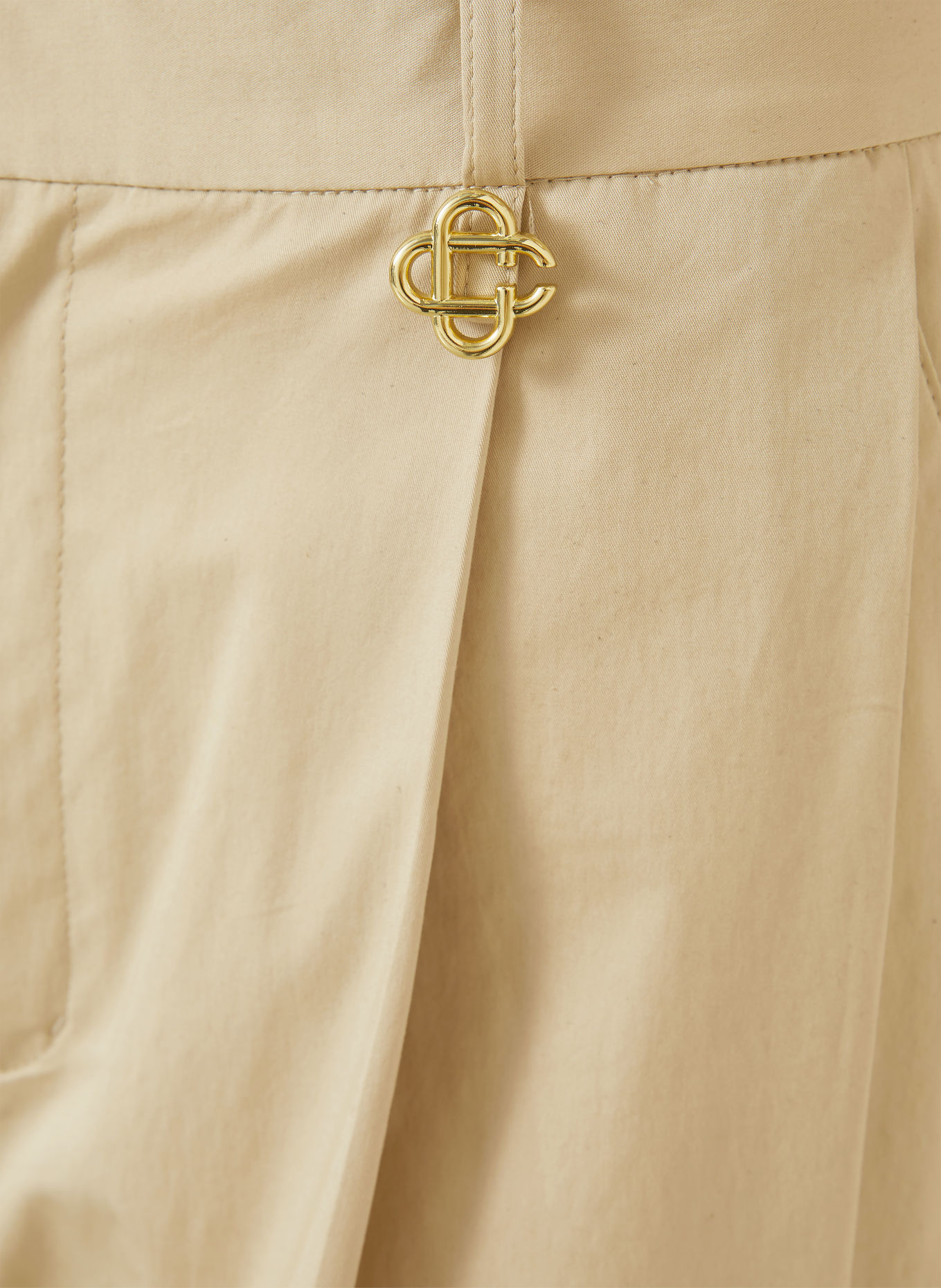 Casablanca Pantalon coupe classique: MARRON CLAIR