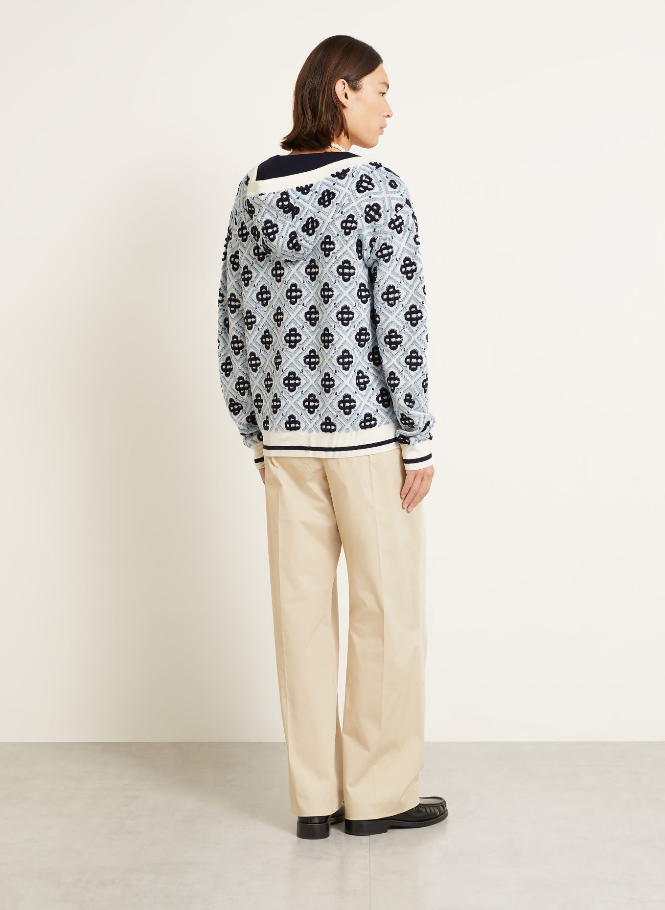 Casablanca Gilet: BLEU CLAIR / BLEU FONCÉ / BLANC