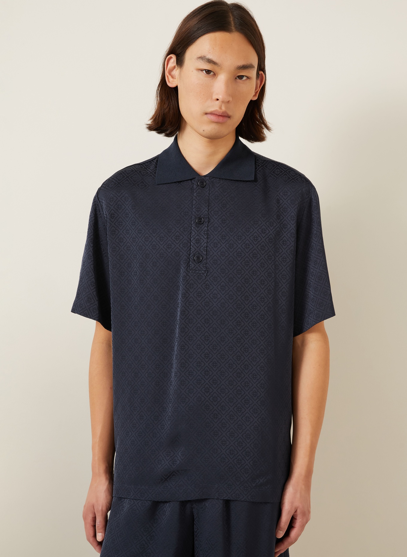 Casablanca Polo: BLEU FONCÉ