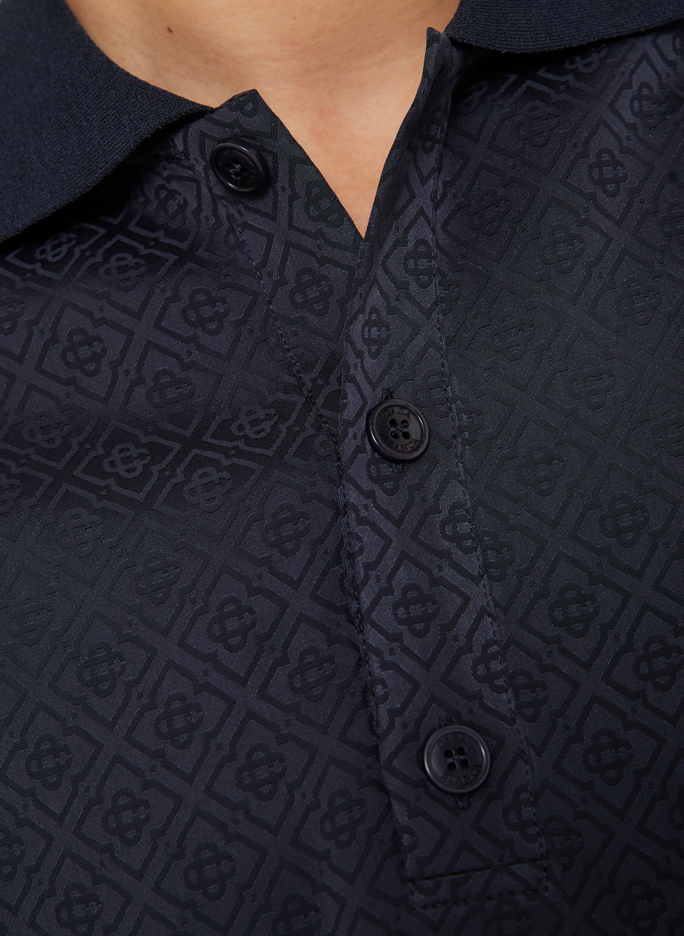 Casablanca Polo: BLEU FONCÉ