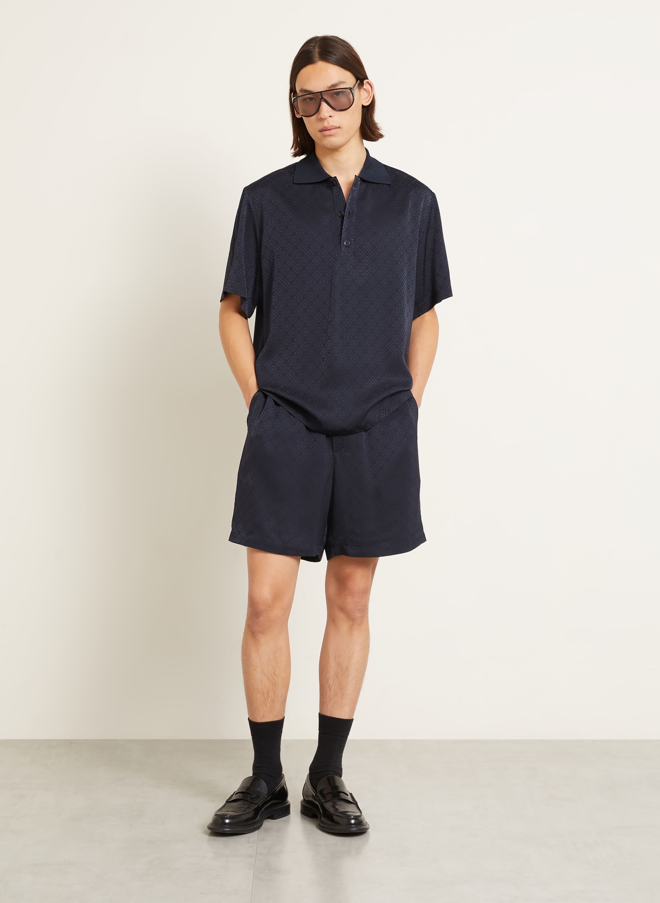 Casablanca Short: BLEU FONCÉ