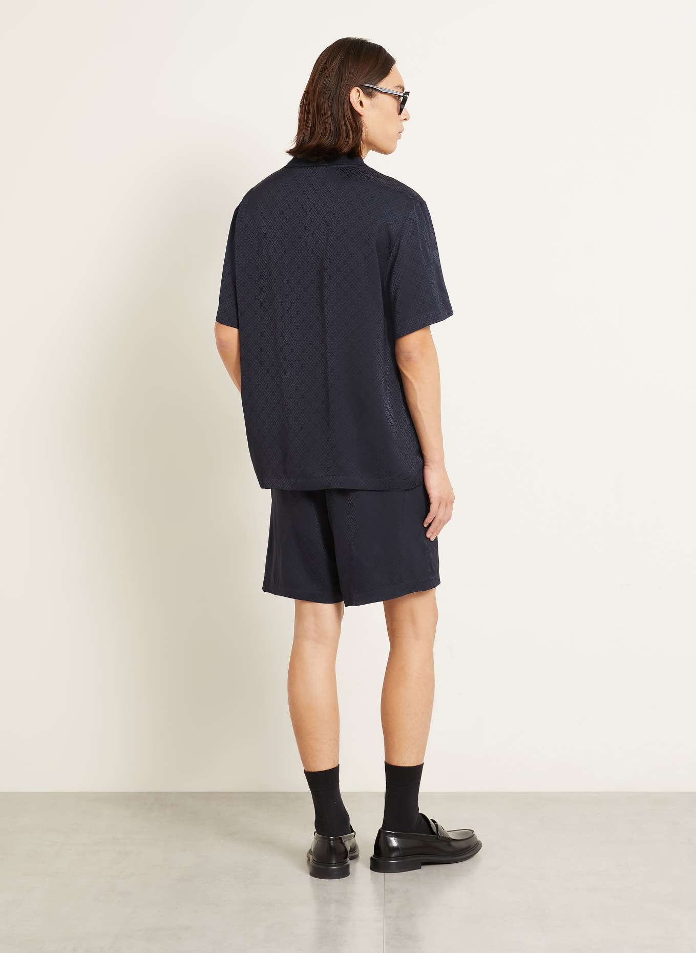 Casablanca Short: BLEU FONCÉ