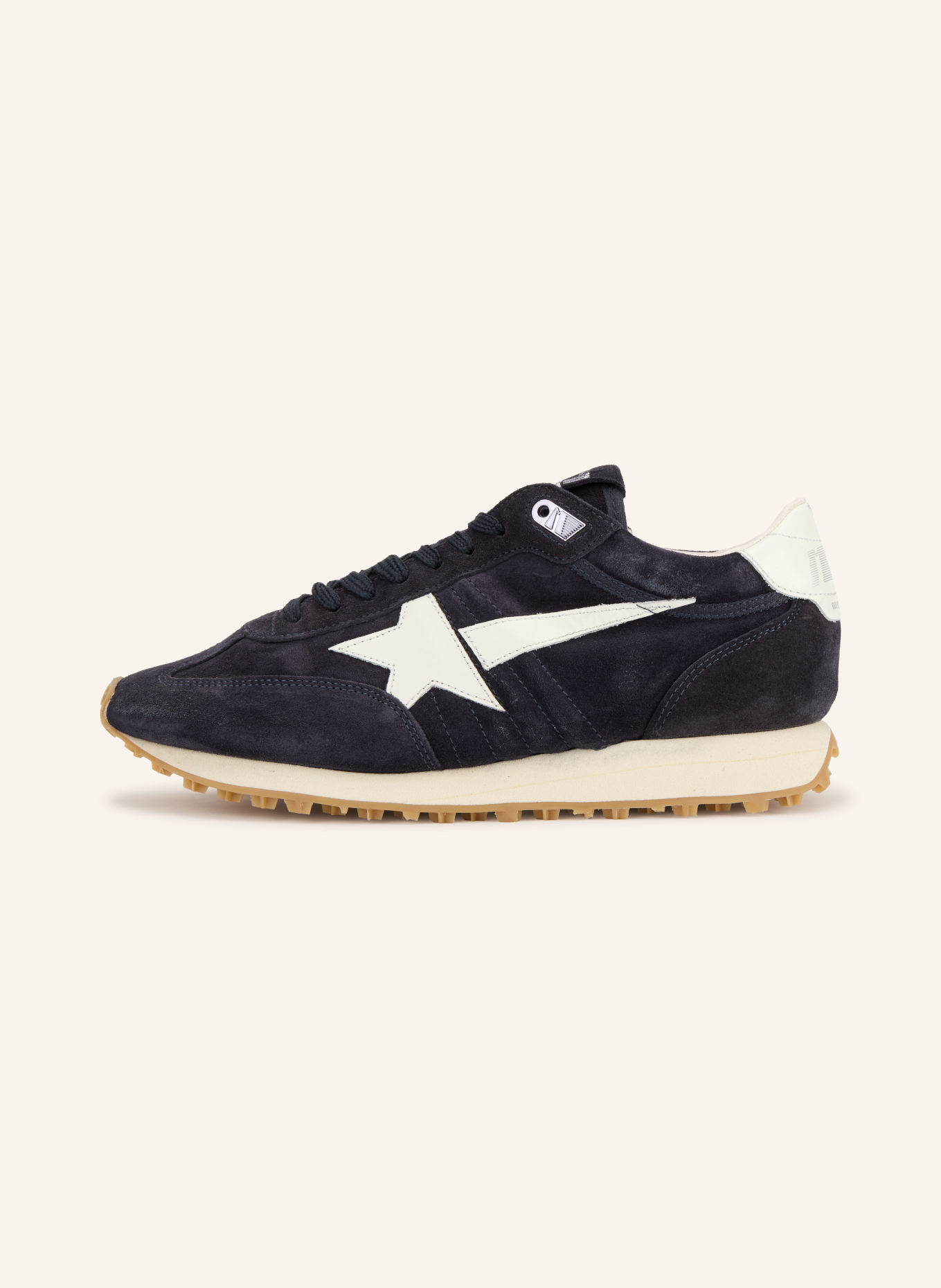 GOLDEN GOOSE MARATHON Sneakers: BLACK / WHITE