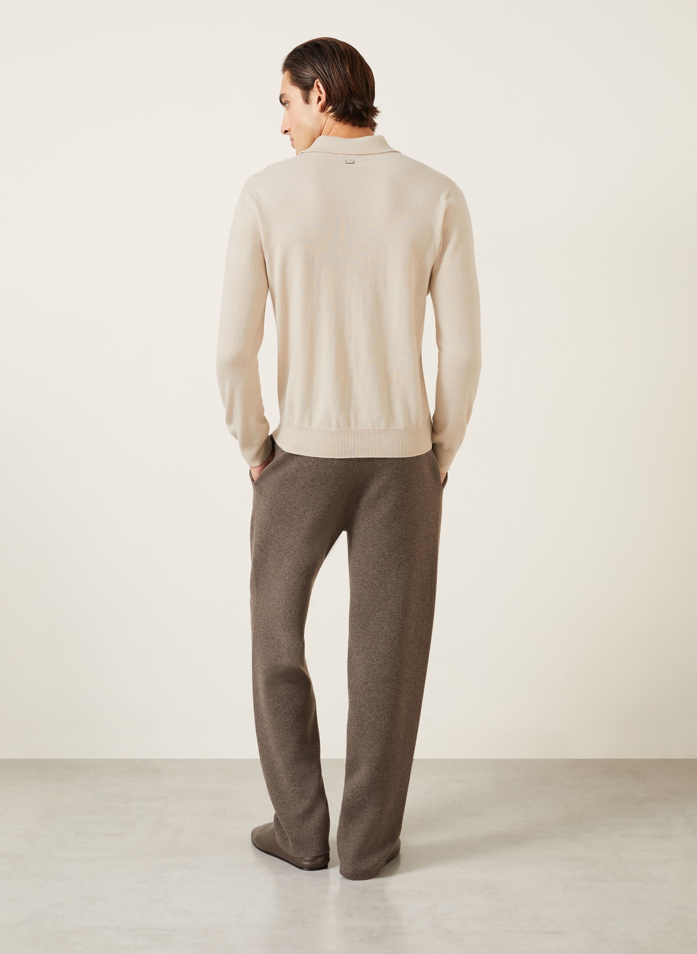 AGNONA Cashmere-Pullover: BEIGE