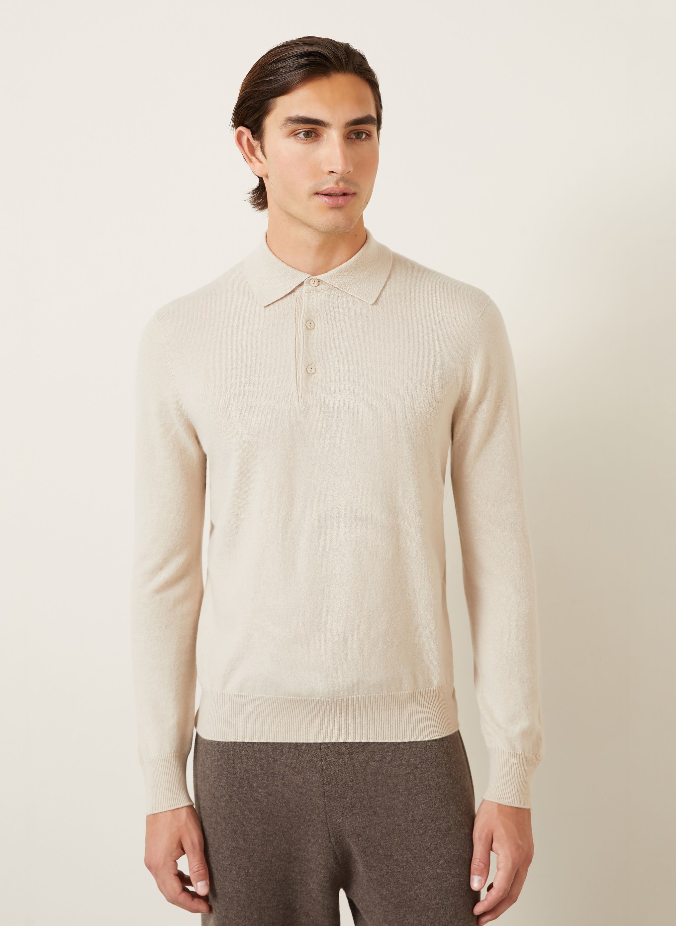 AGNONA Cashmere-Pullover: BEIGE