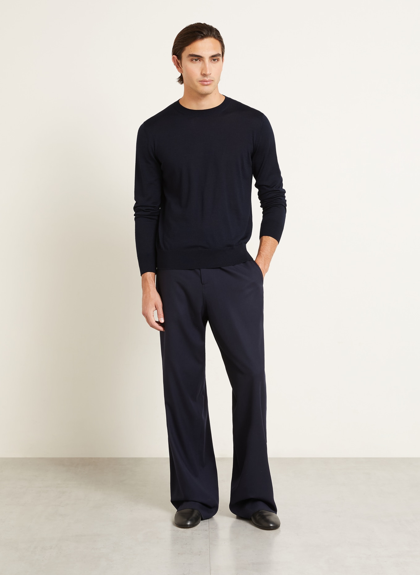 AGNONA Pullover: DUNKELBLAU