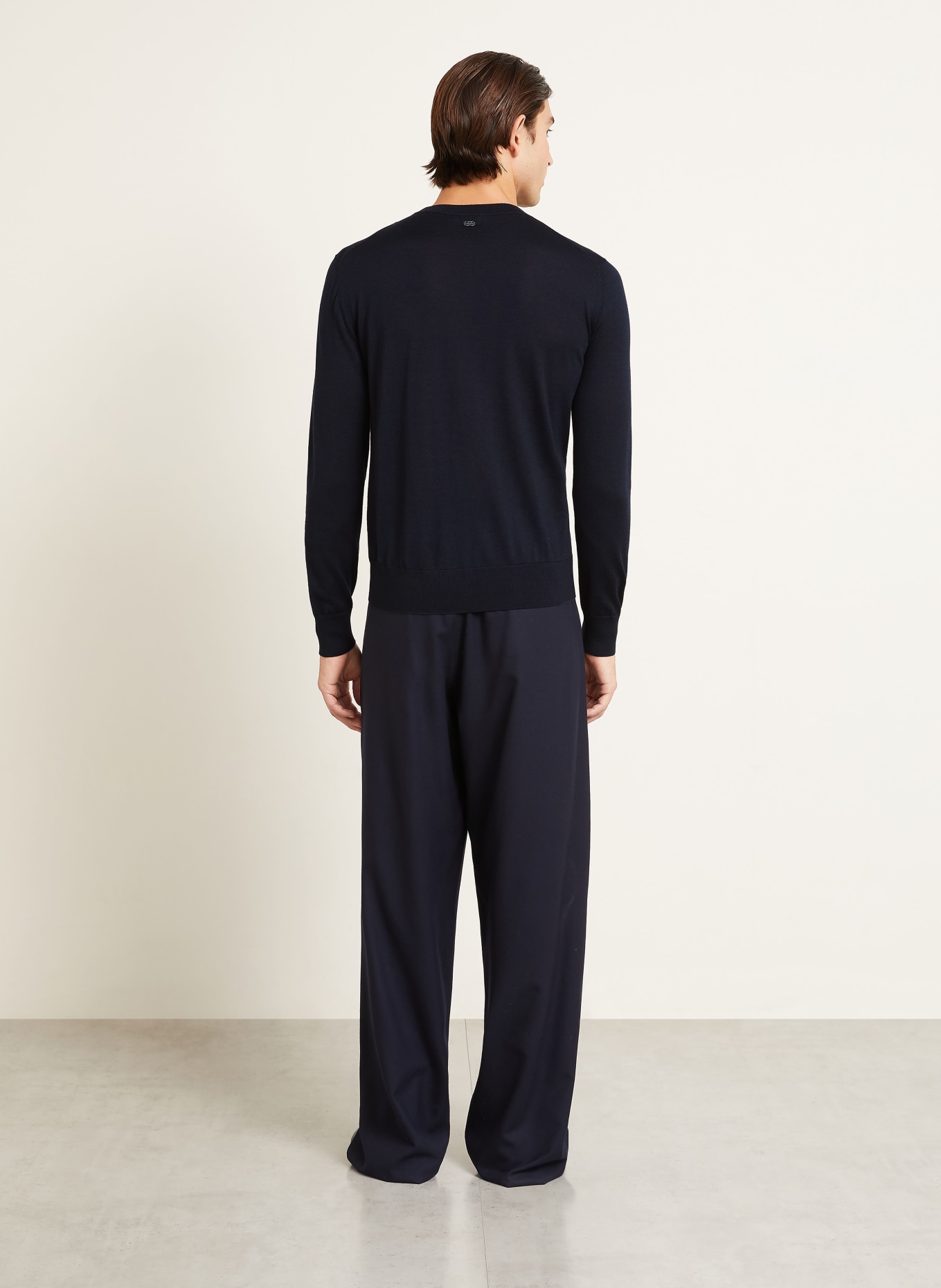 AGNONA Pullover: DUNKELBLAU