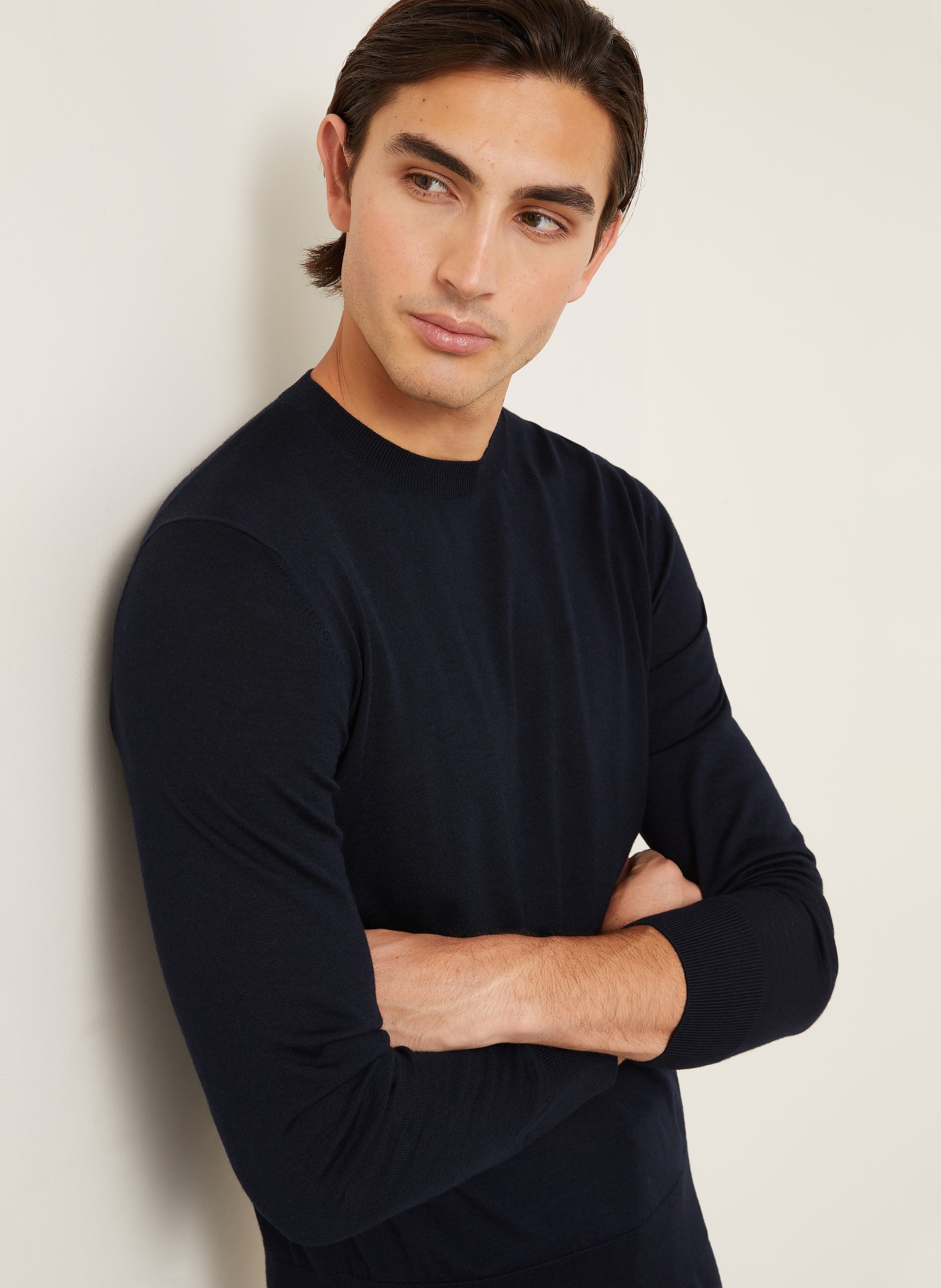 AGNONA Pullover: DUNKELBLAU