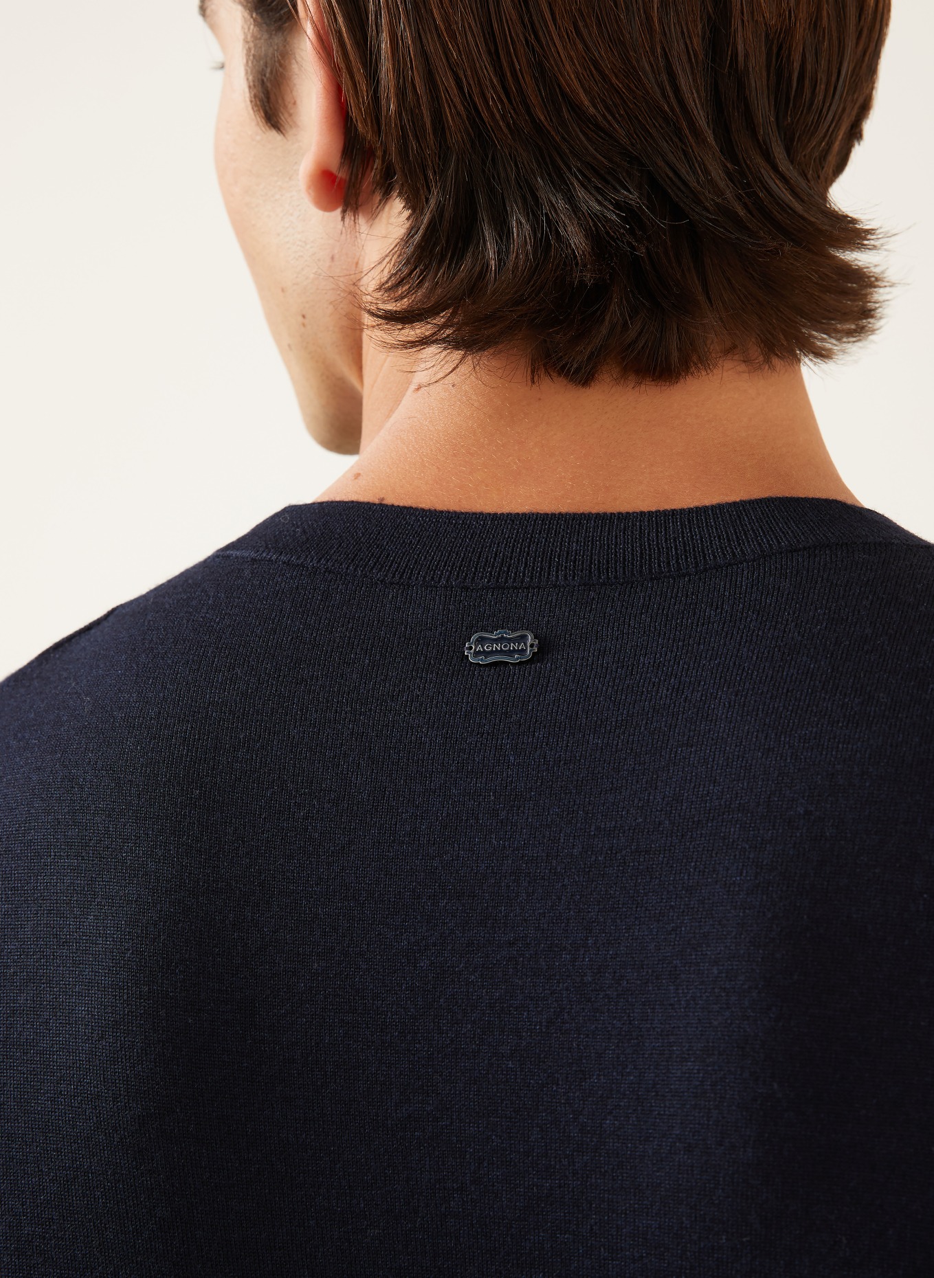 AGNONA Pullover: DUNKELBLAU