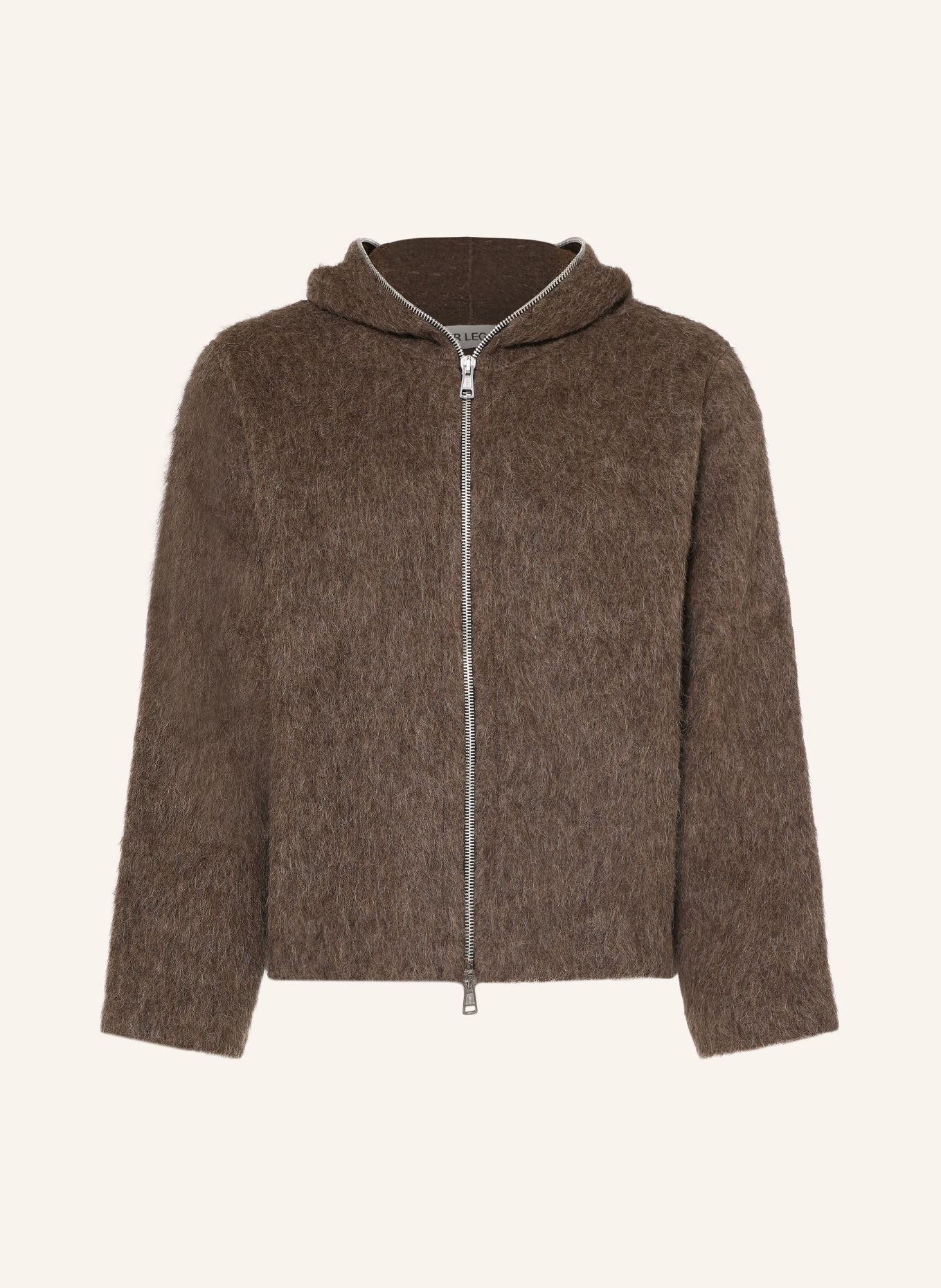 OUR LEGACY Faux Fur Jacket: GRAY