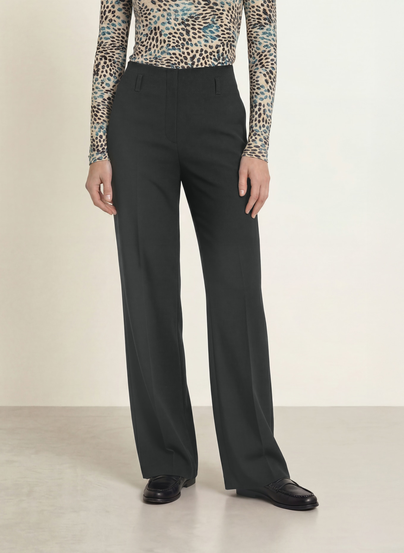 SEDUCTIVE Pantaloni Marlene ENIE: NEGRU