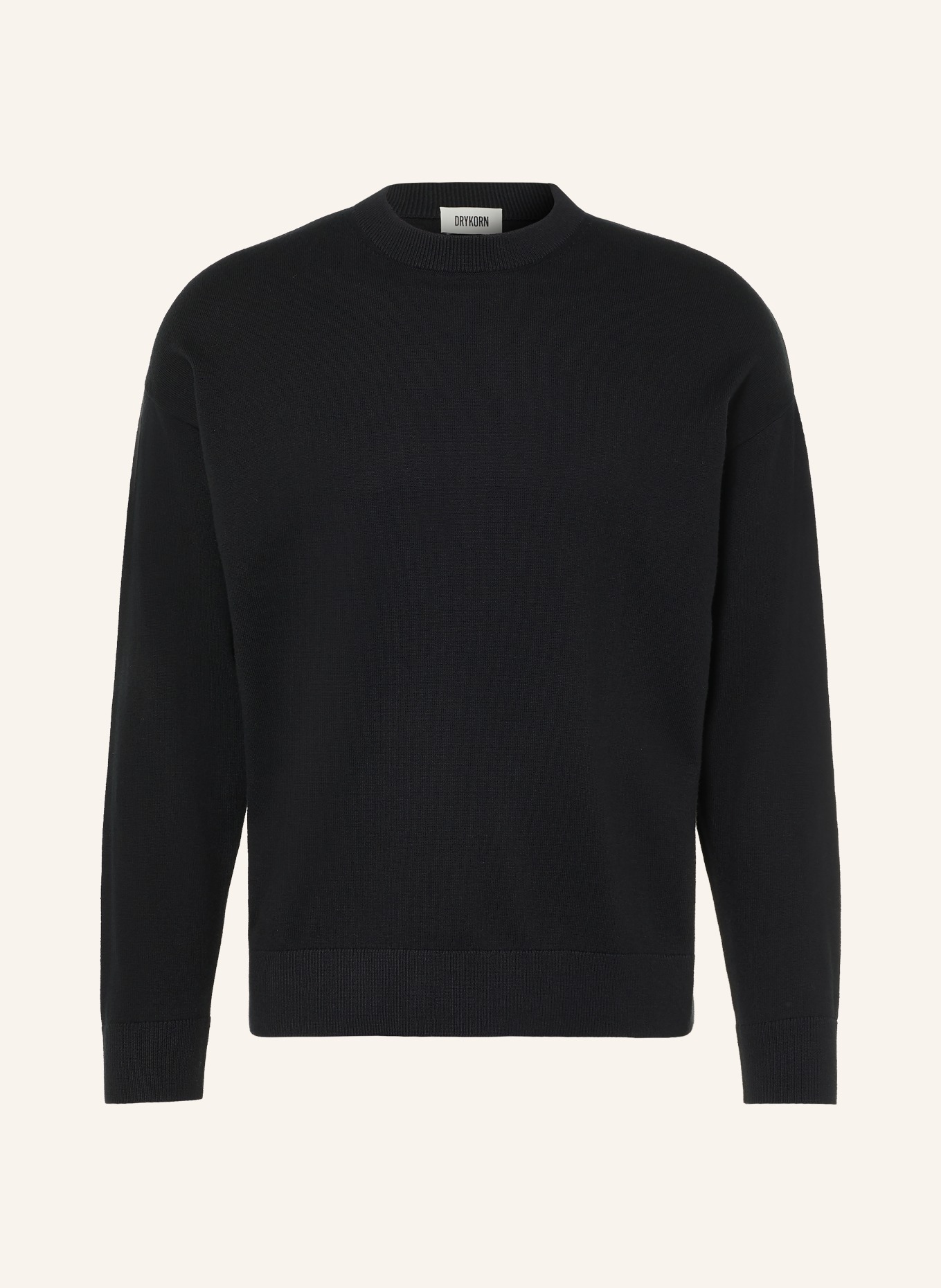 DRYKORN Pullover VALDRIK: SCHWARZ
