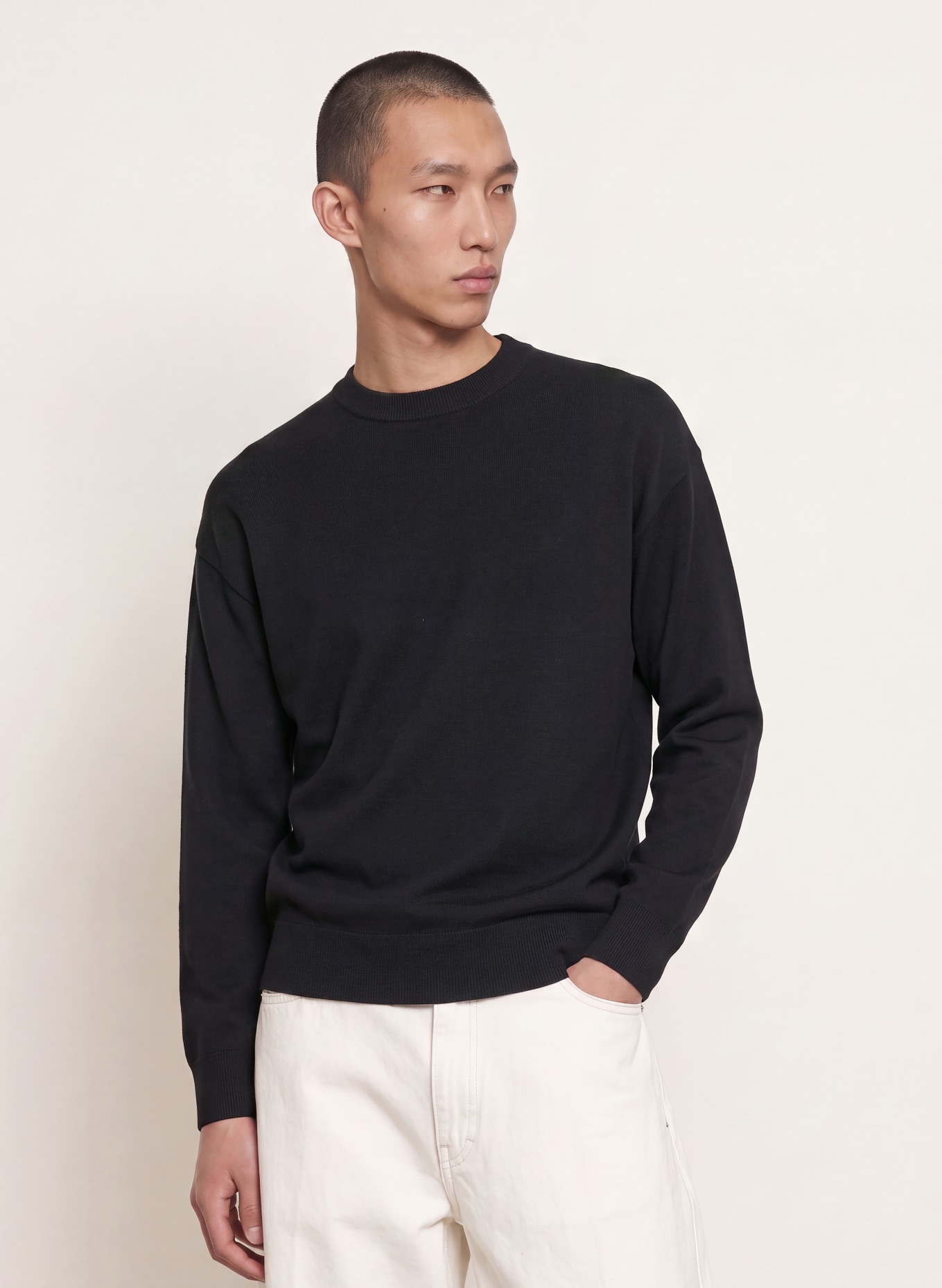 DRYKORN Pullover VALDRIK: SCHWARZ