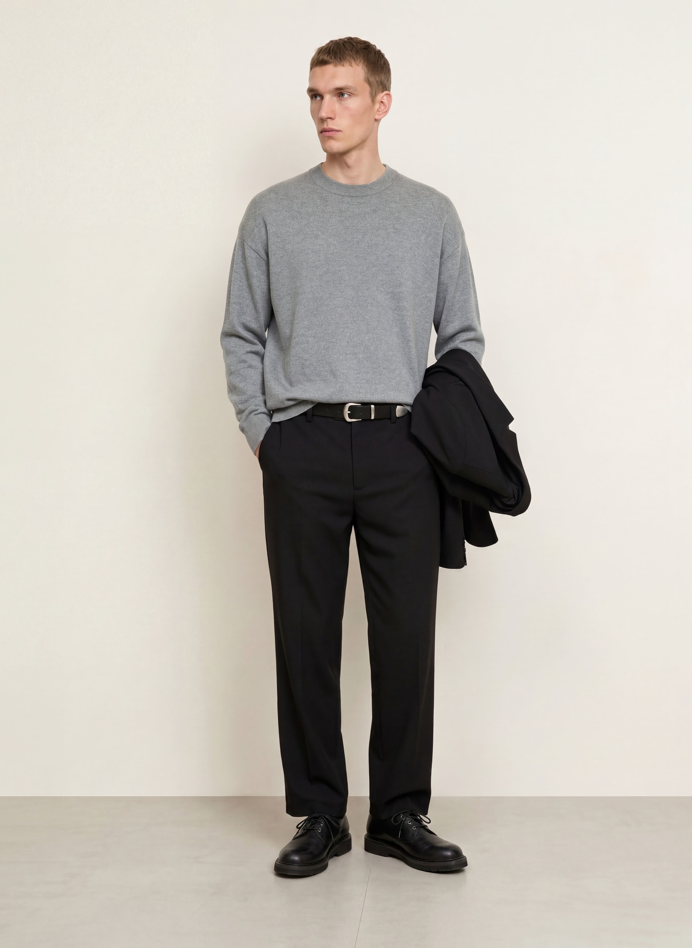 DRYKORN Pullover VALDRIK: GRAU
