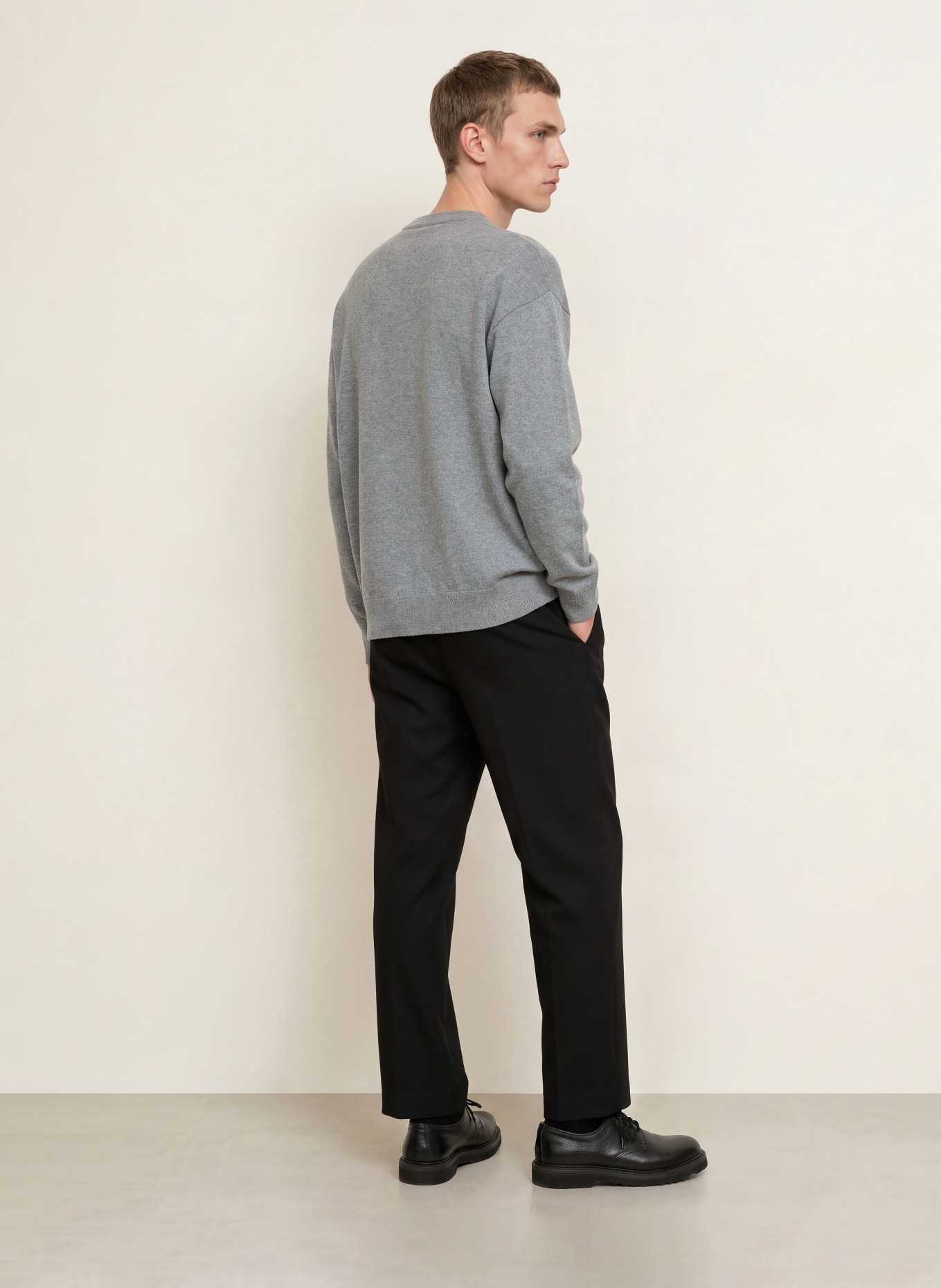DRYKORN Pullover VALDRIK: GRAU