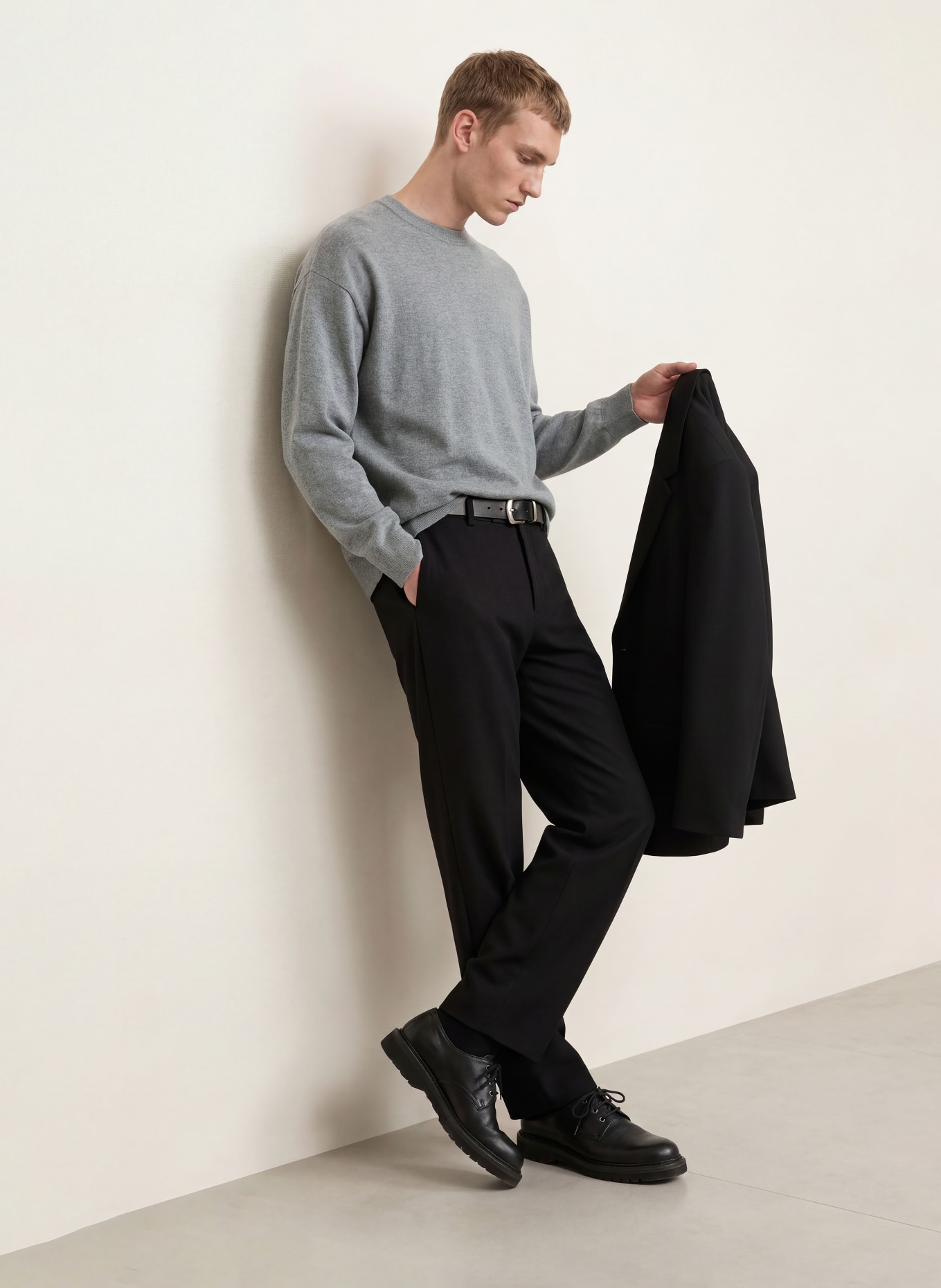 DRYKORN Pullover VALDRIK: GRAU