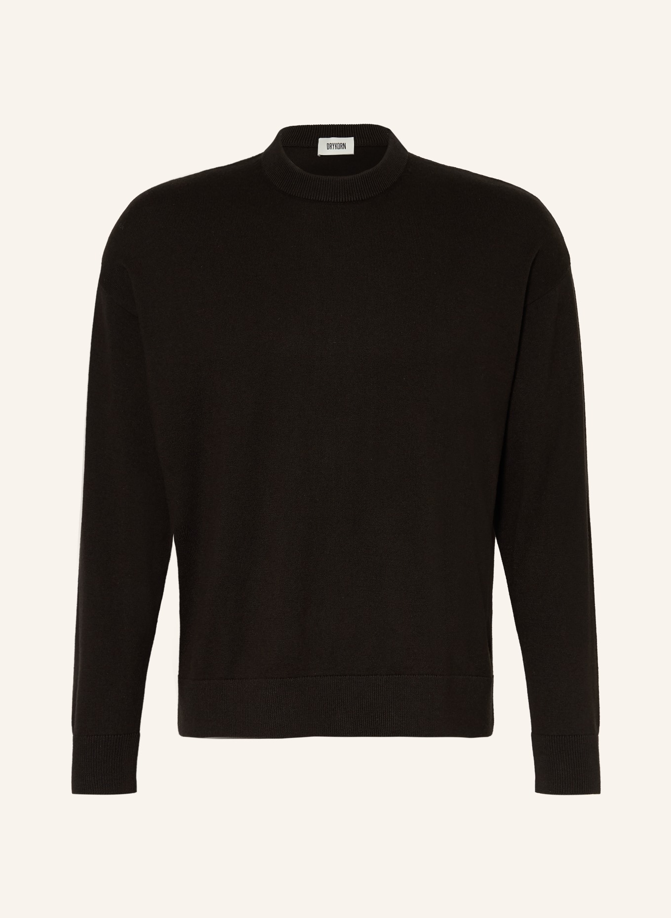 DRYKORN Pullover VALDRIK: DUNKELBRAUN