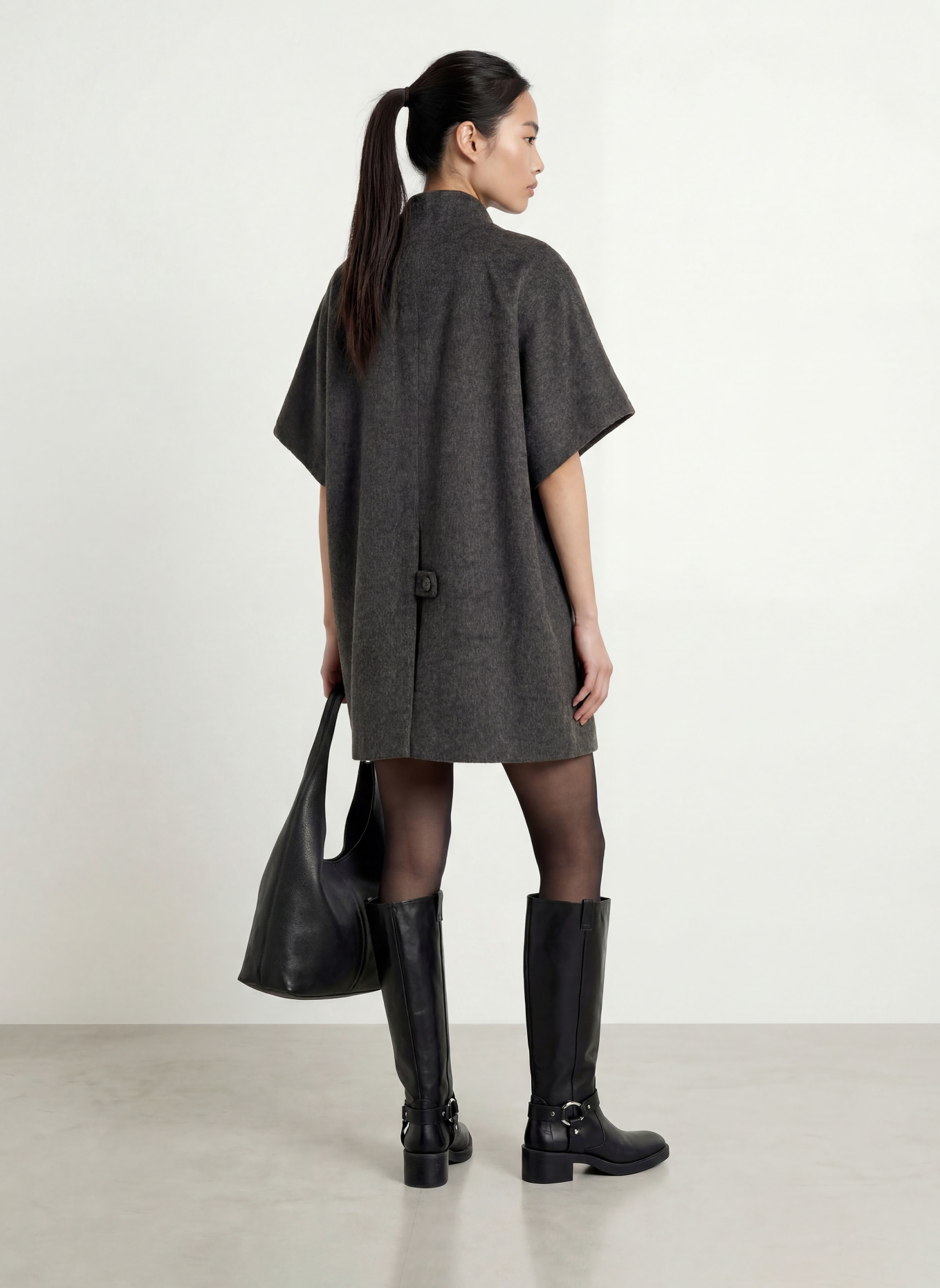 SOFIE SCHNOOR Manteau PALOMINASW à manches 3/4: GRIS FONCÉ