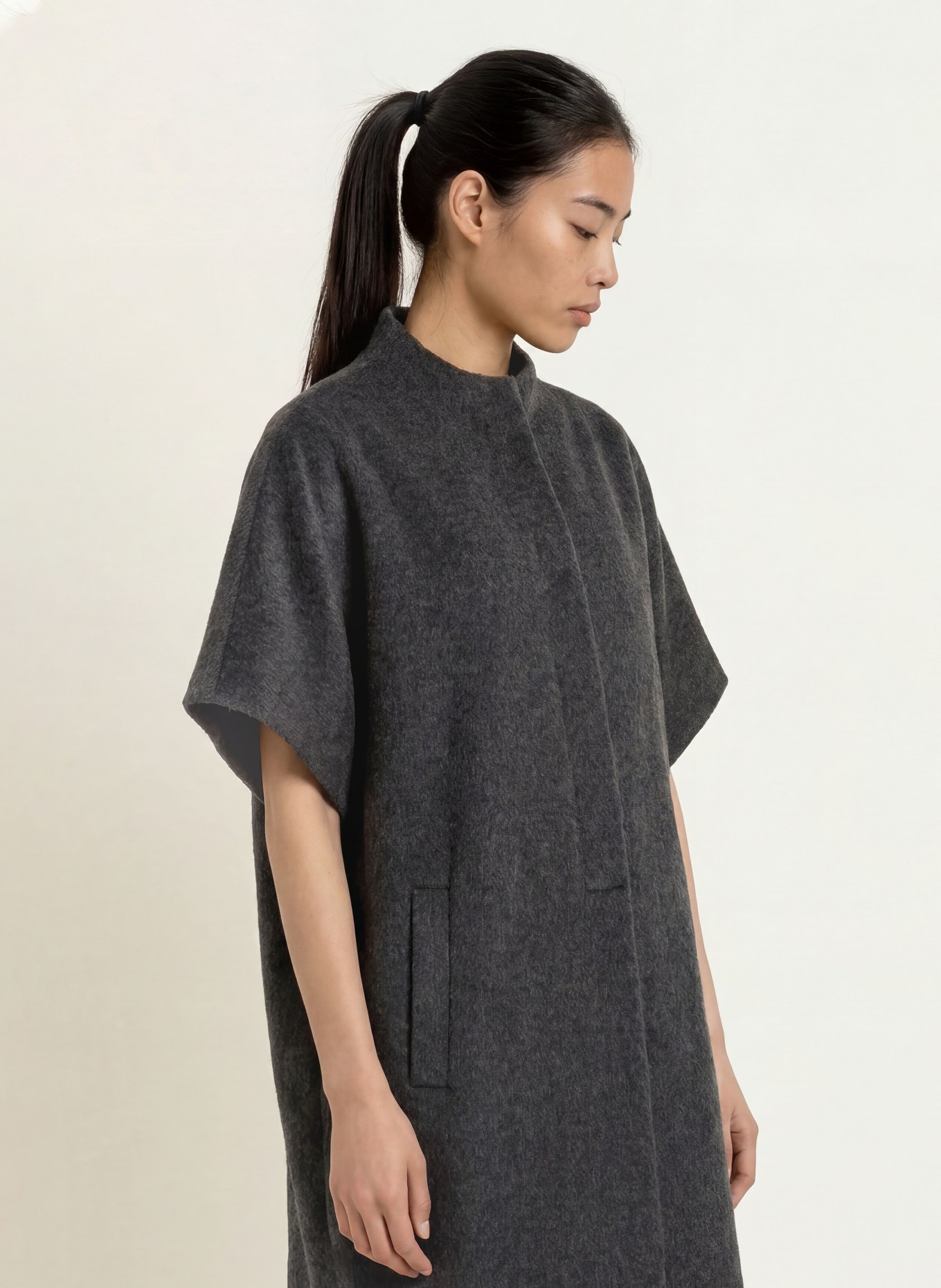 SOFIE SCHNOOR Manteau PALOMINASW à manches 3/4: GRIS FONCÉ