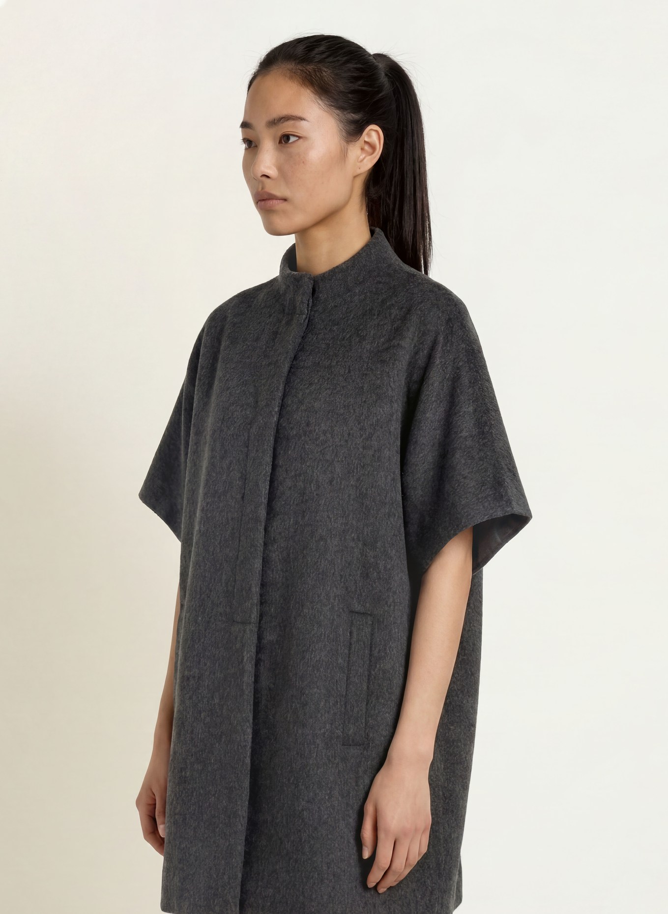 SOFIE SCHNOOR Manteau PALOMINASW à manches 3/4: GRIS FONCÉ