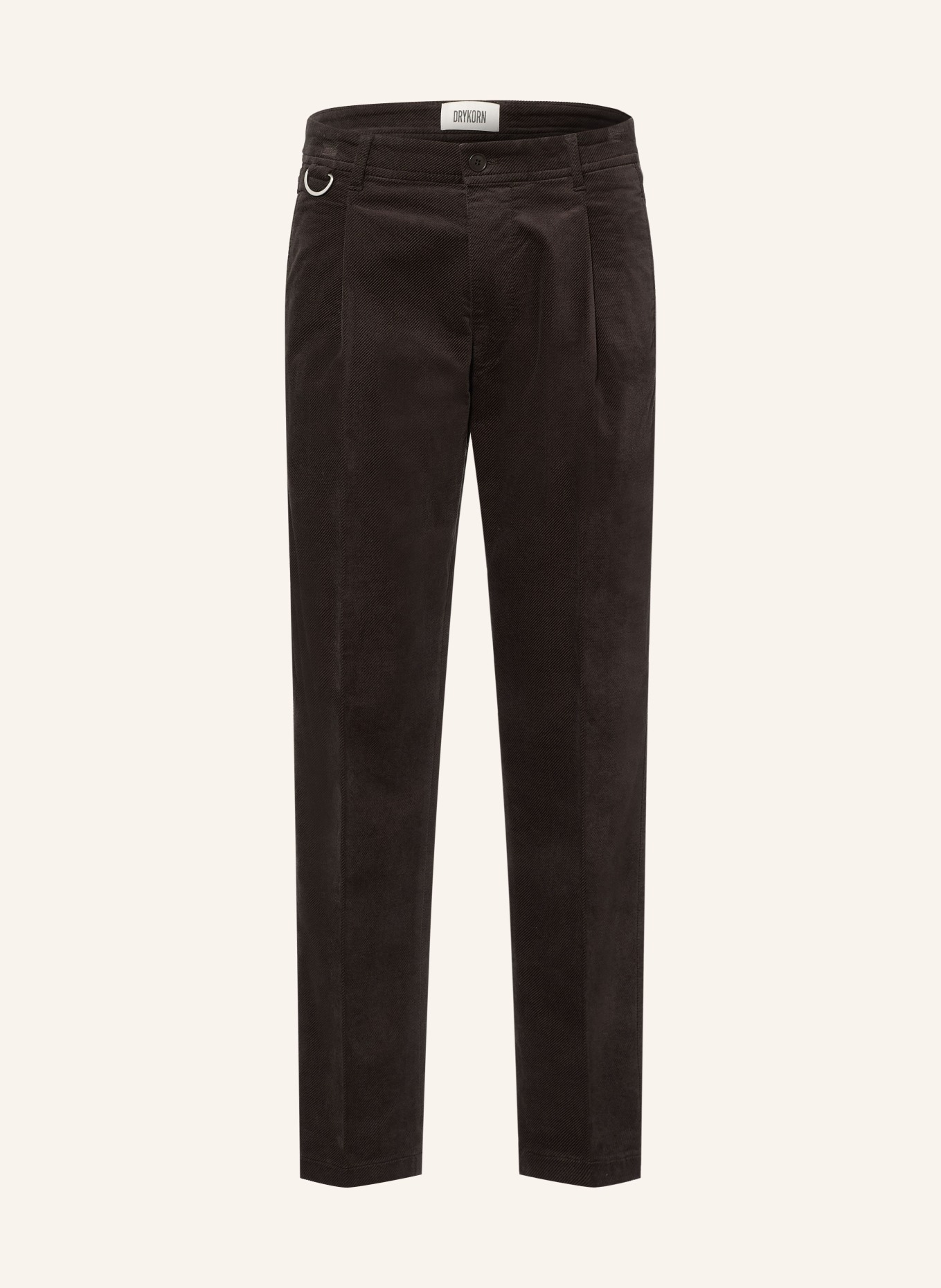 DRYKORN Chino DEVYN Extra Slim Fit: MARRON FONCÉ