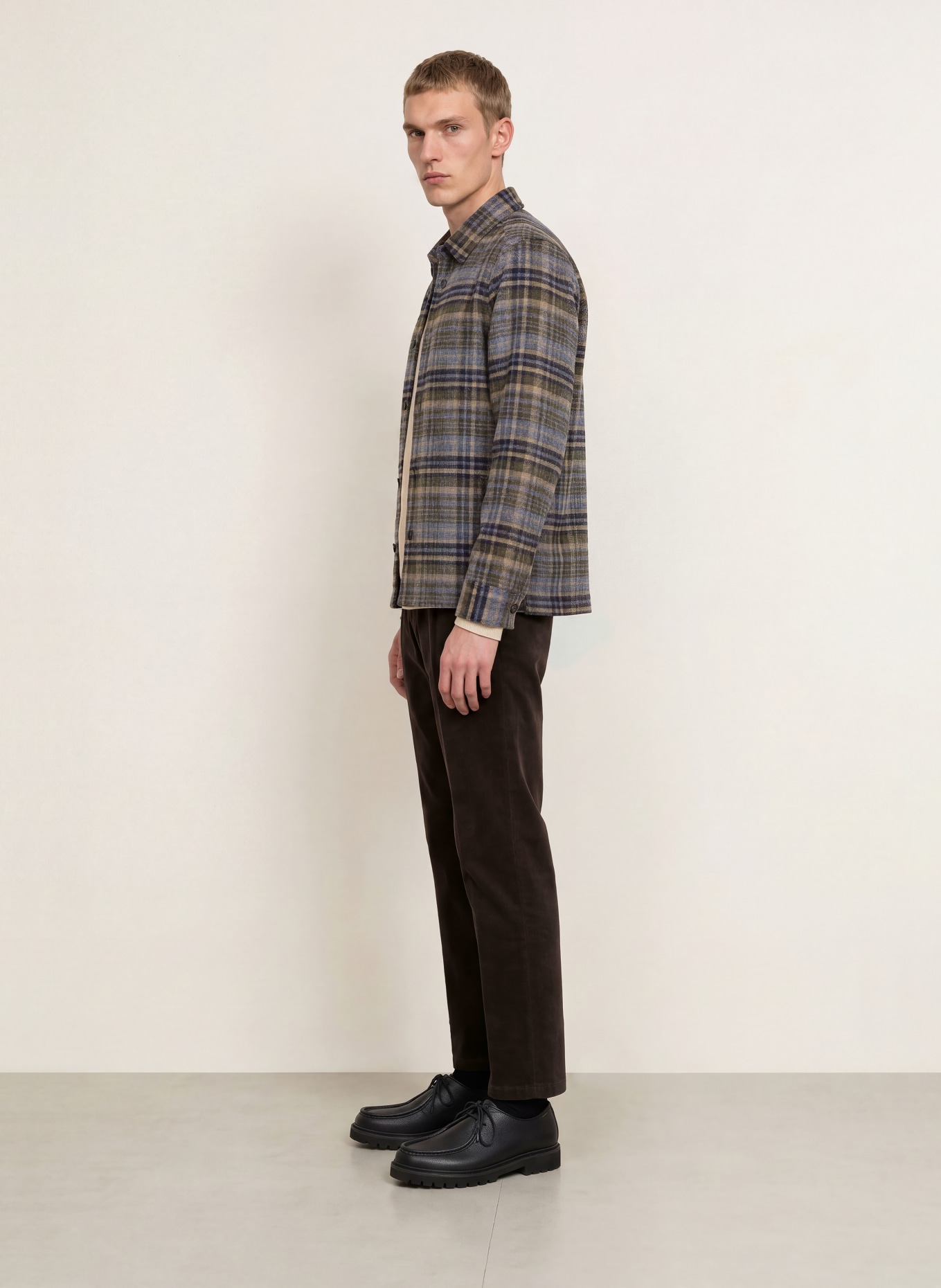 DRYKORN Chino DEVYN Extra Slim Fit: MARRON FONCÉ