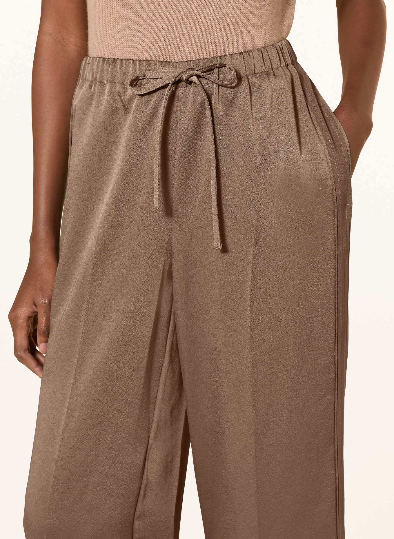 VINCE Marlenehose: TAUPE