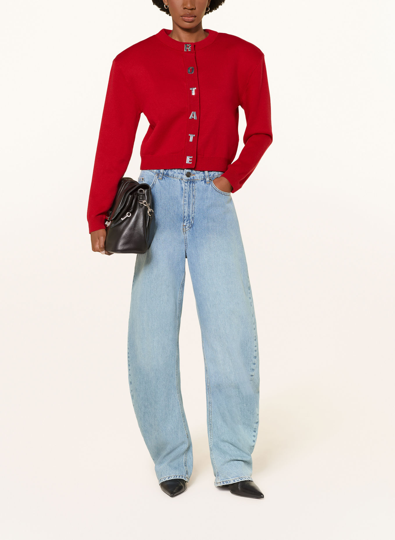 ROTATE Strickjacke: ROT