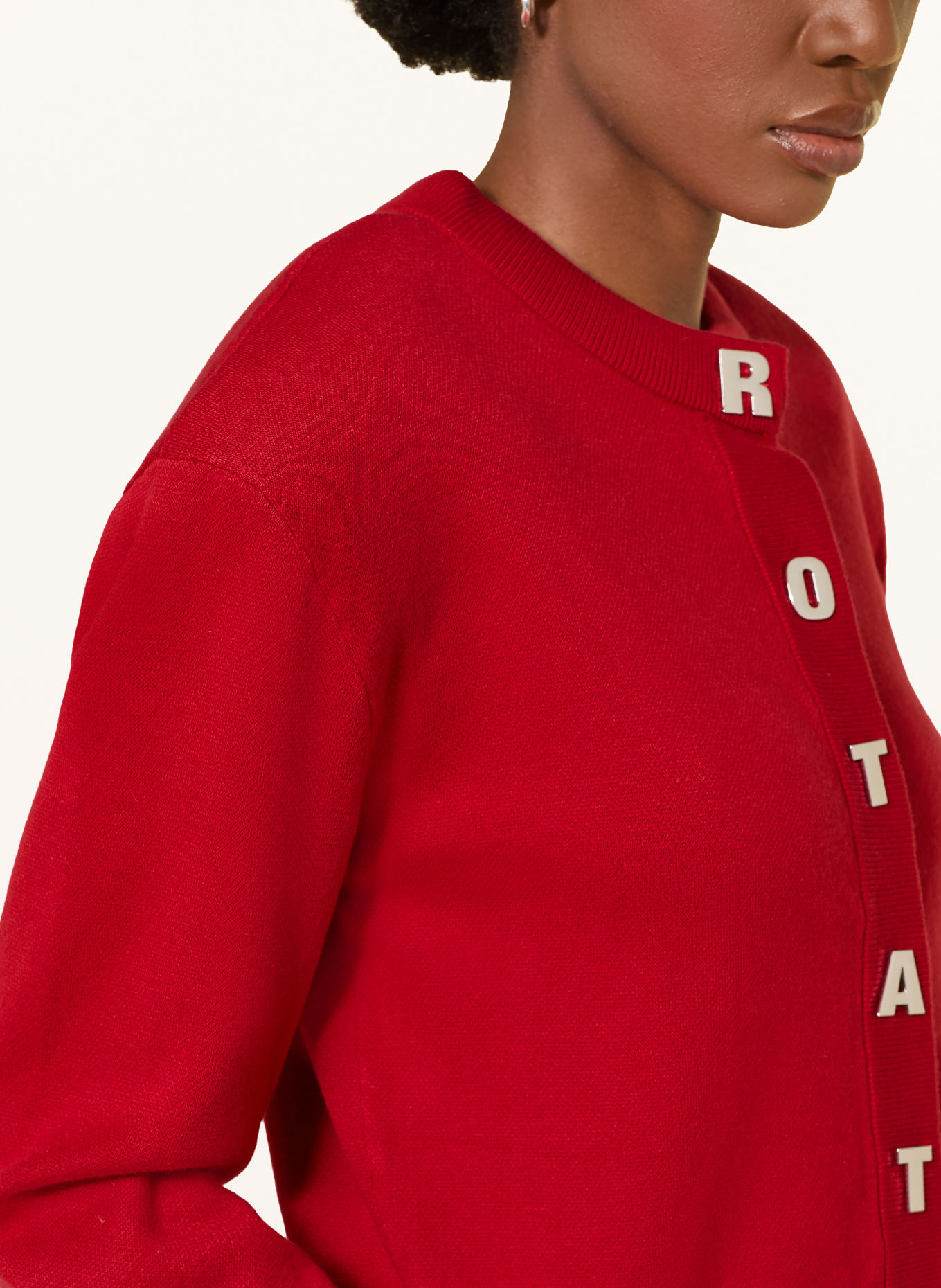 ROTATE Strickjacke: ROT