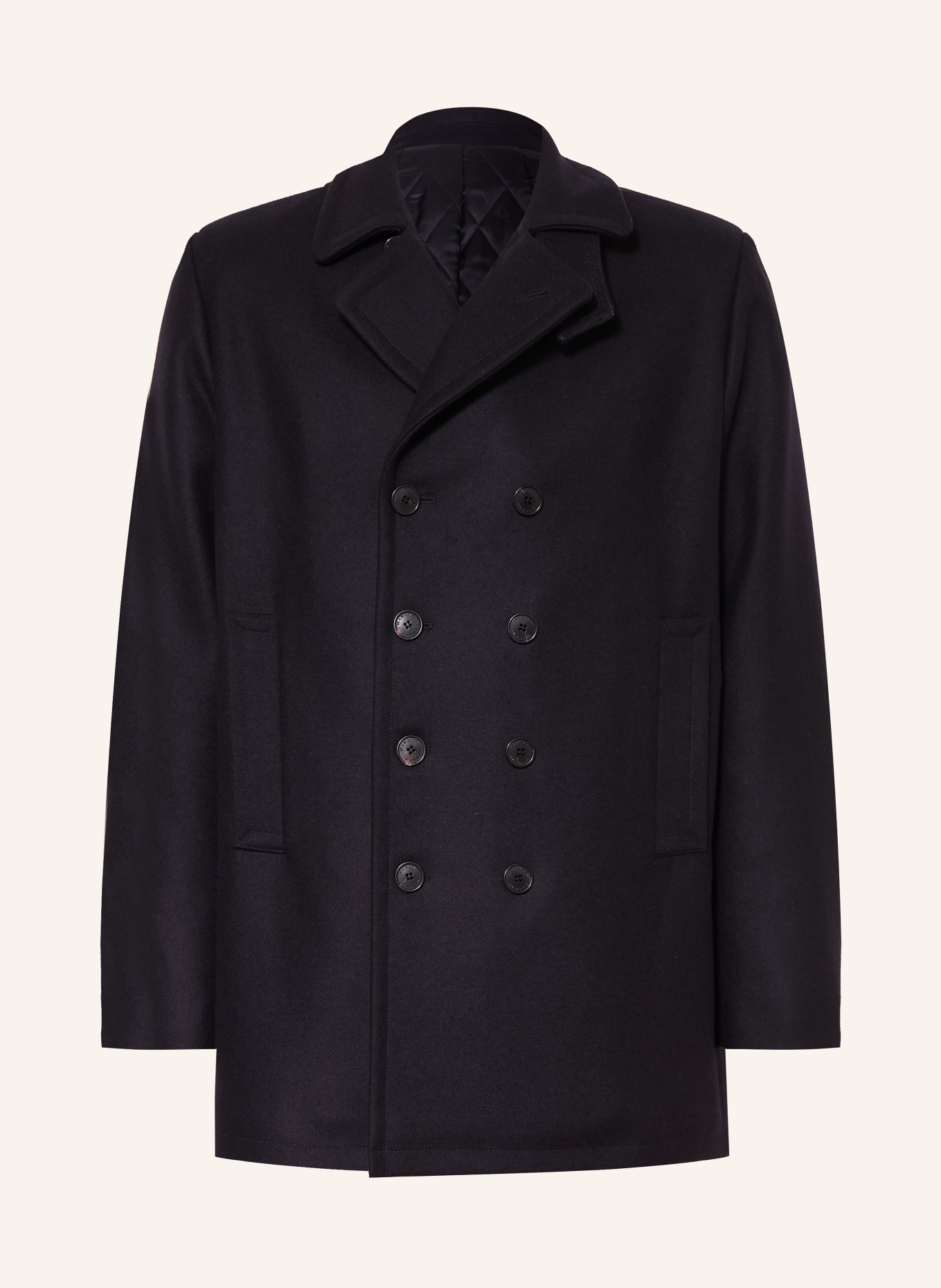 ISABEL MARANT WYM Pea coat: DARK BLUE