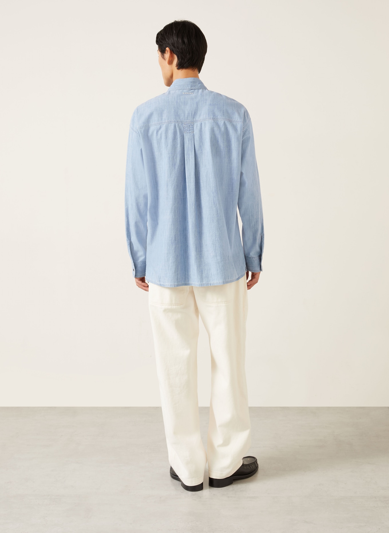 ISABEL MARANT Jeanshemd VITTORIO Comfort Fit: LICHTBLAUW