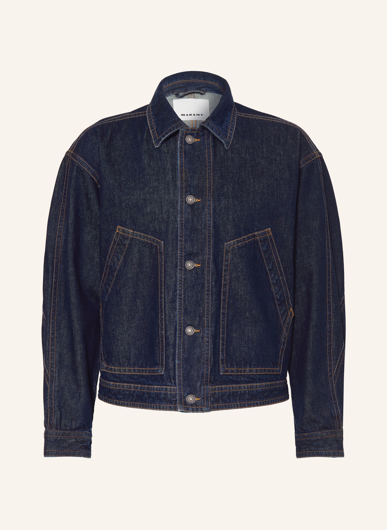 ISABEL MARANT Spijkerjas JOREST: 30DM dark midnight