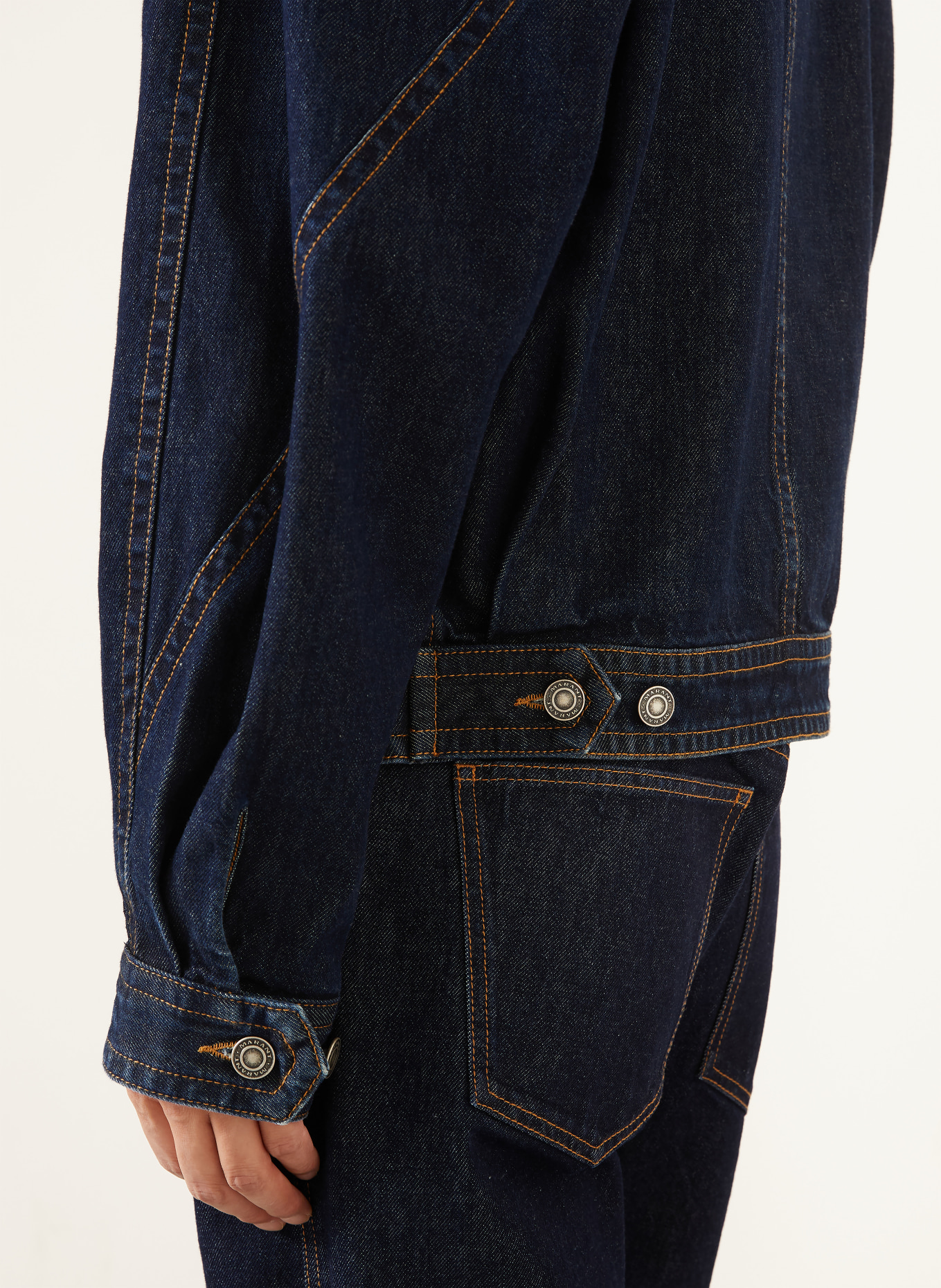 ISABEL MARANT Spijkerjas JOREST: 30DM dark midnight