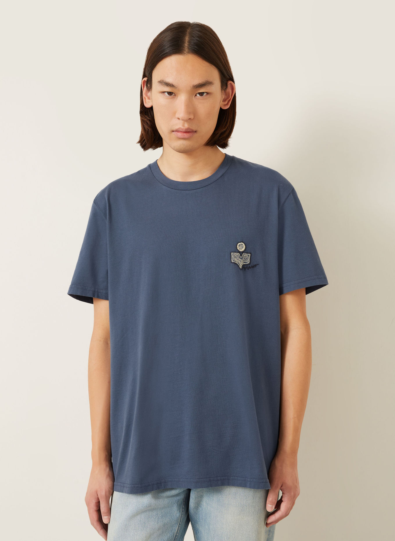 ISABEL MARANT T-shirt HONORE: BLEU FONCÉ