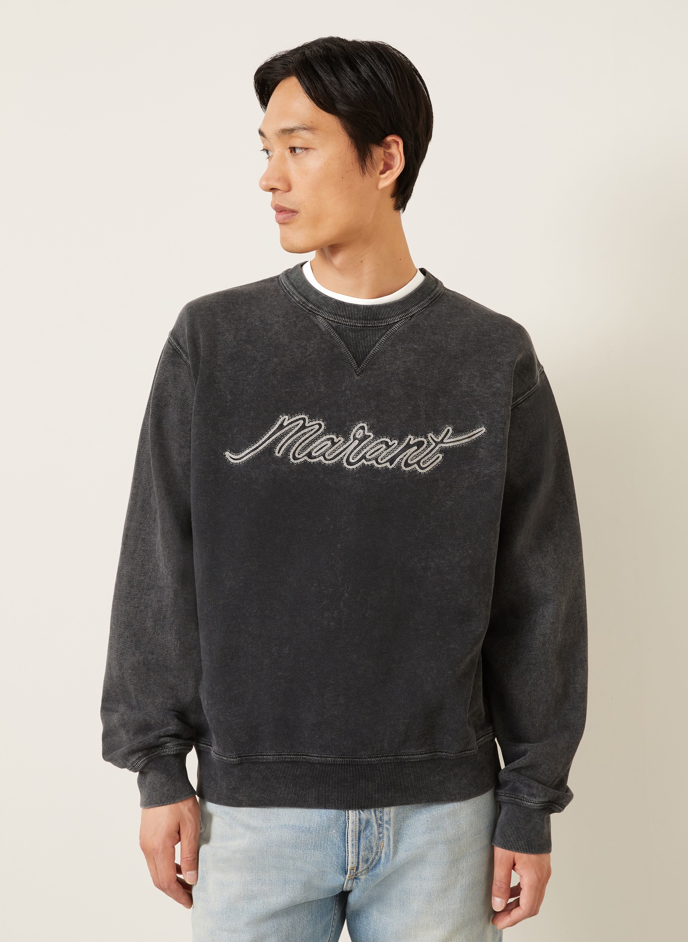 ISABEL MARANT MAHONY Sweatshirt: DARK GRAY