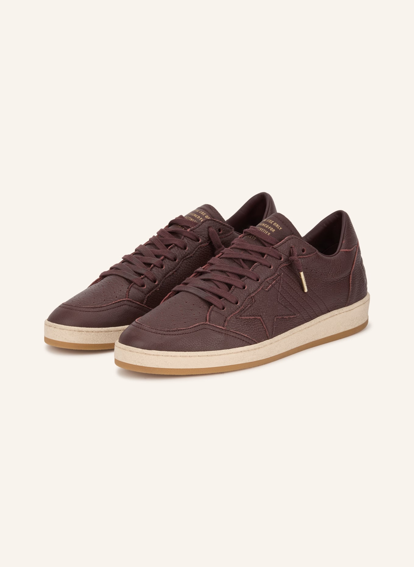 GOLDEN GOOSE Sneakers BALLSTAR: ROUGE FONCÉ