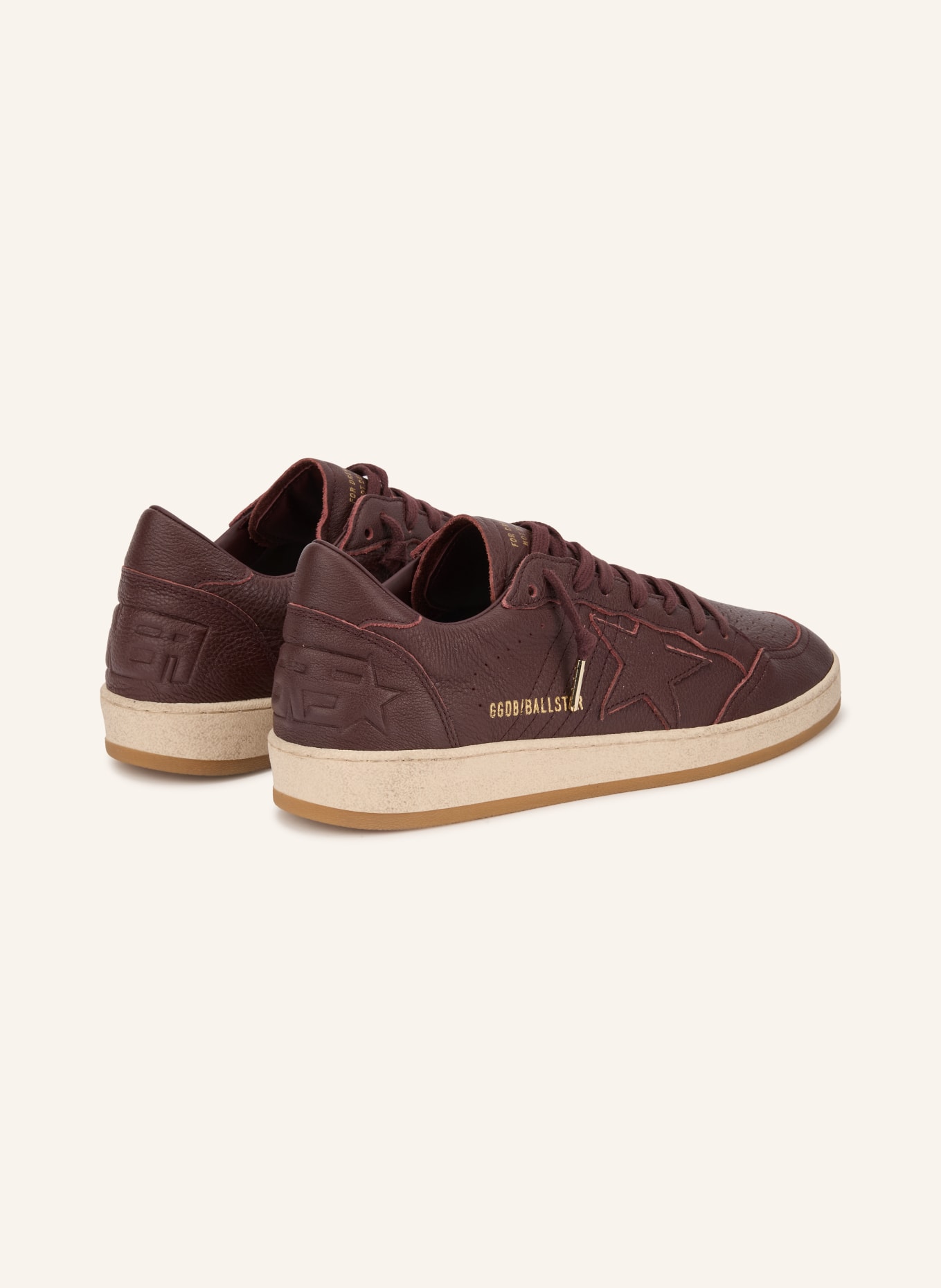 GOLDEN GOOSE Sneakers BALLSTAR: ROUGE FONCÉ