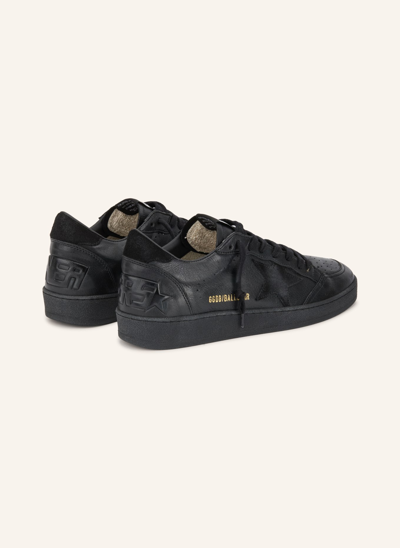 GOLDEN GOOSE BALL STAR Sneakers: BLACK