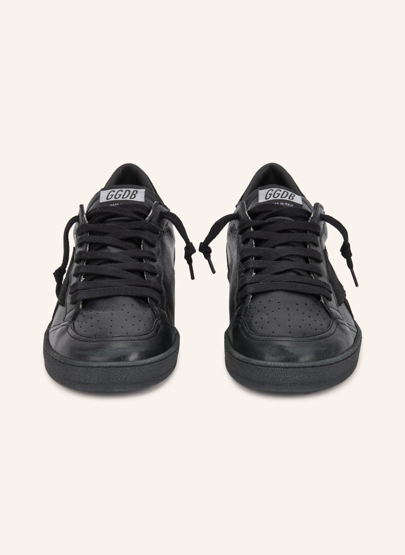 GOLDEN GOOSE BALL STAR Sneakers: BLACK