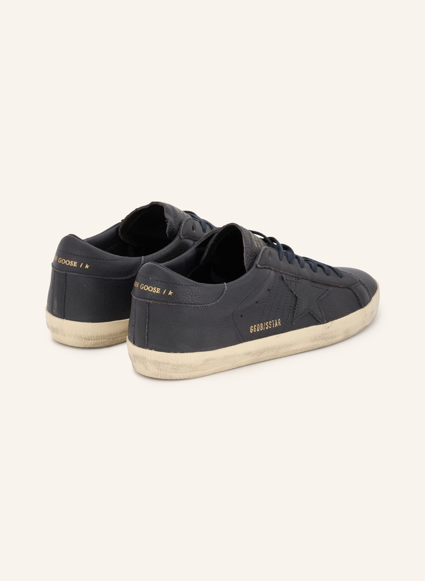 GOLDEN GOOSE Sneakers SUPER-STAR: DONKERBLAUW